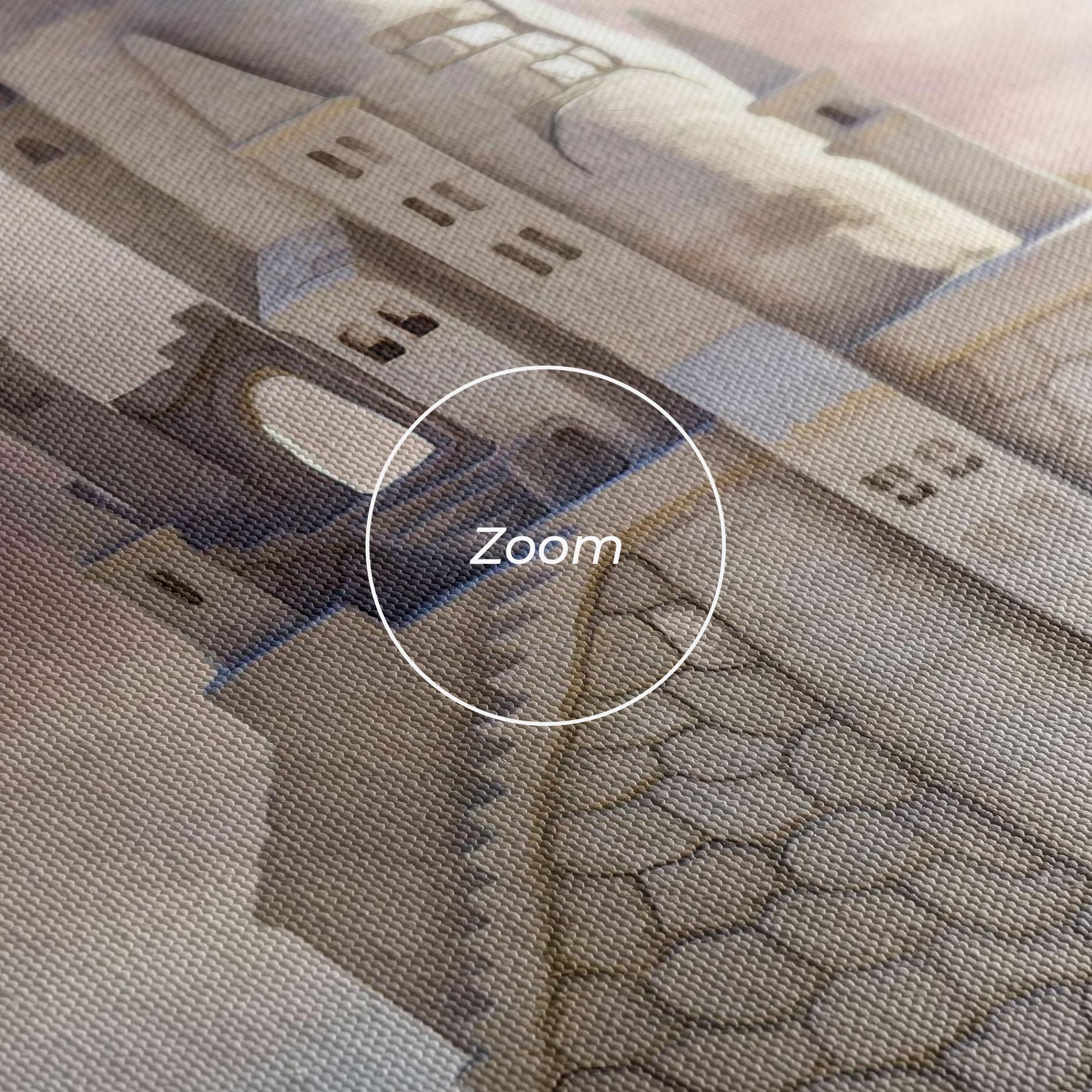 Картина на платно Cream Castle mockup 3