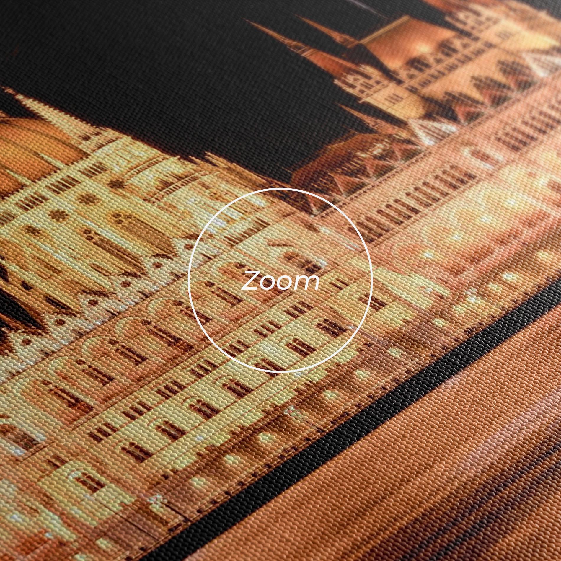 Картина на платно Night Reflection mockup 3