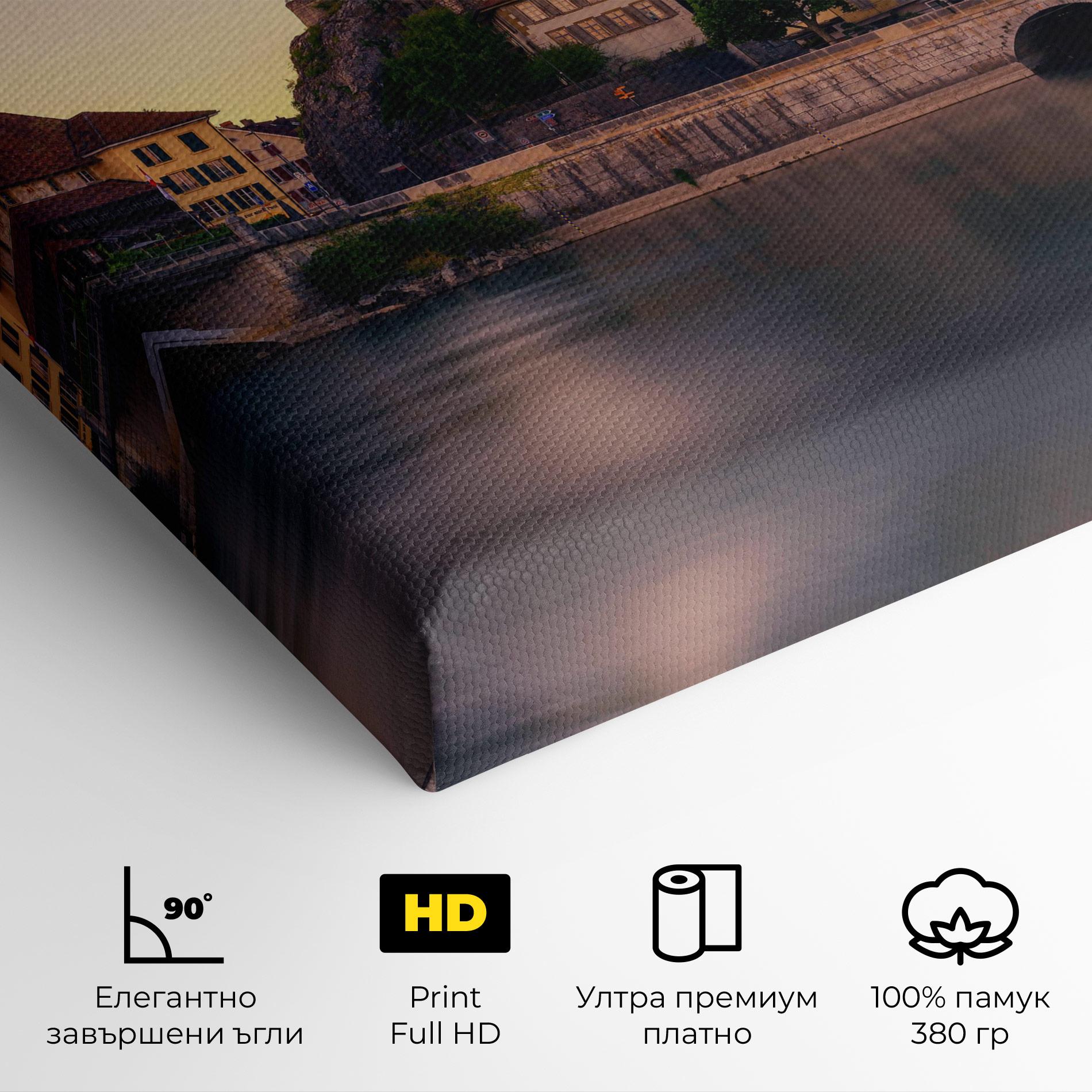 Картина на платно Aarburg Castle mockup 4