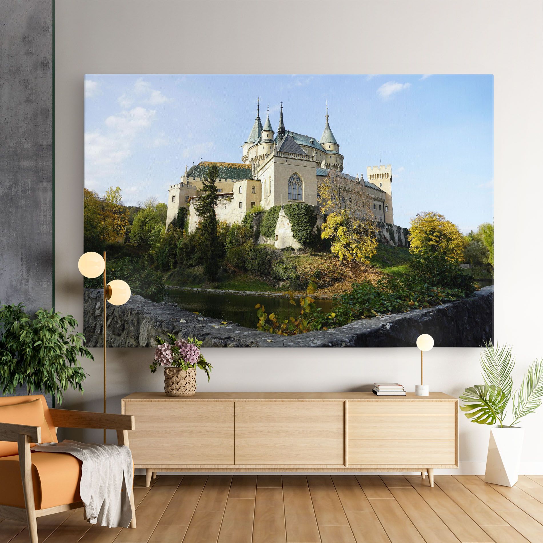 Bojnice Castle Slovakia mockup 9