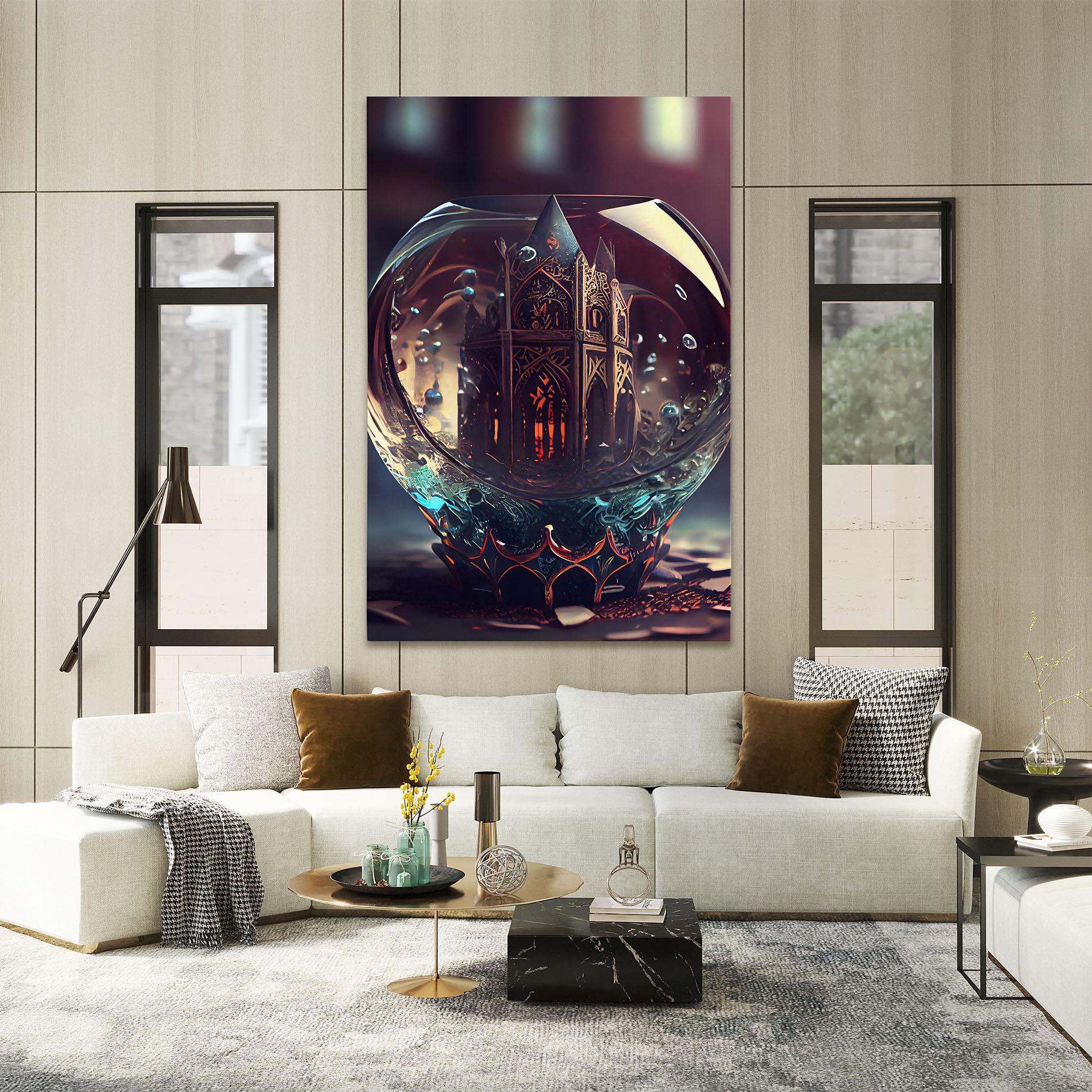 Картина на платно Church Ball mockup 2