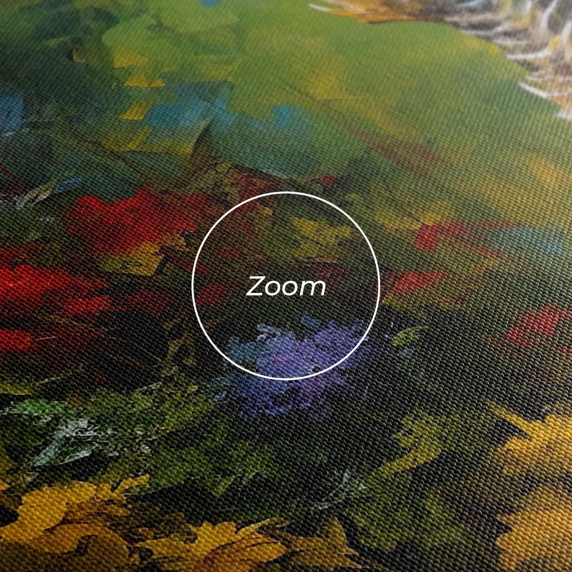 Картина на платно Dragon In Nature mockup 3