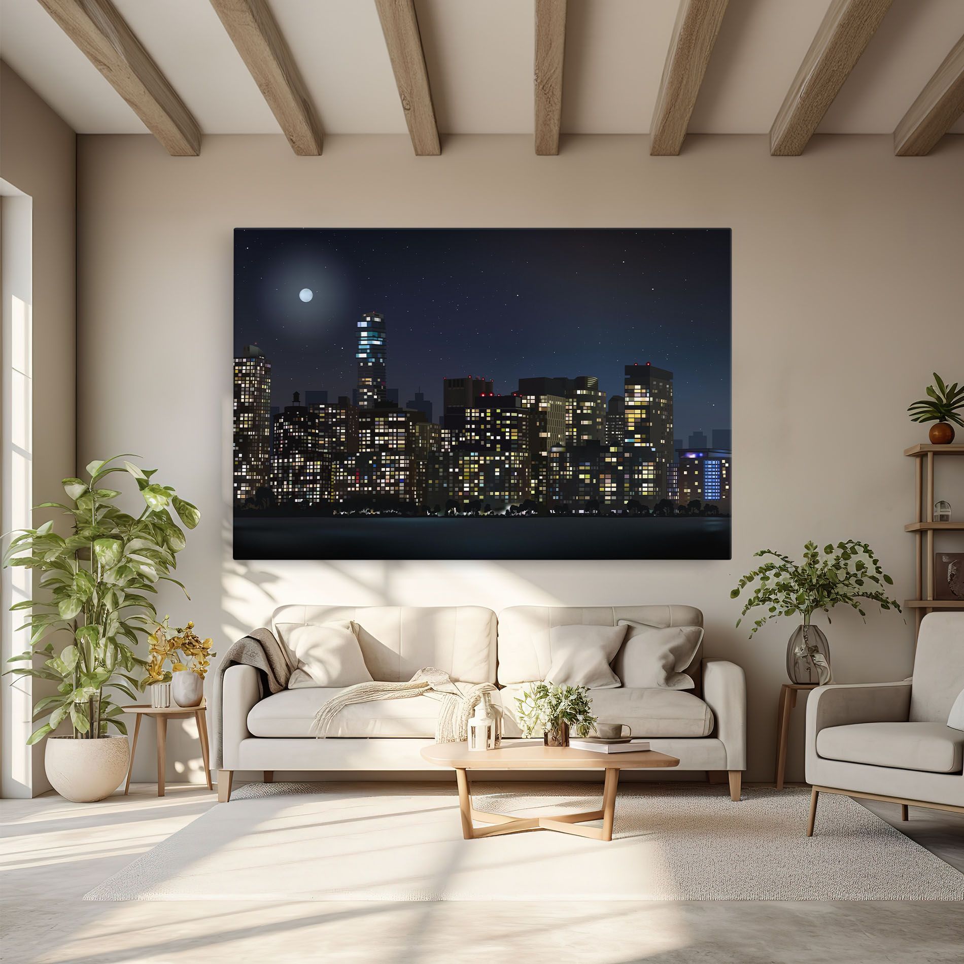 Urban City Night mockup 6