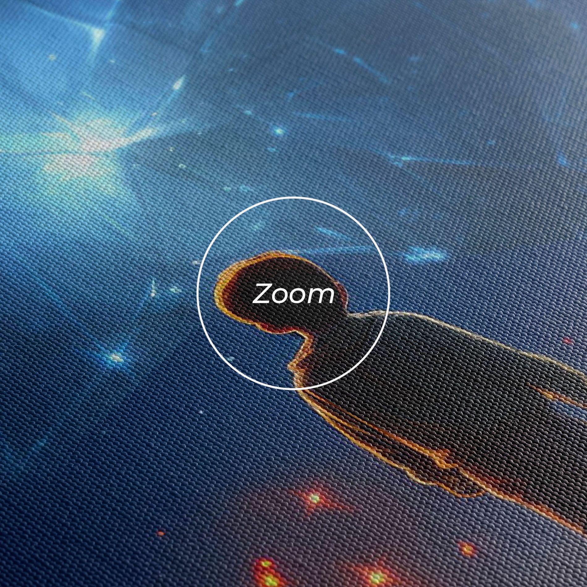 Blue Star Floating mockup 3