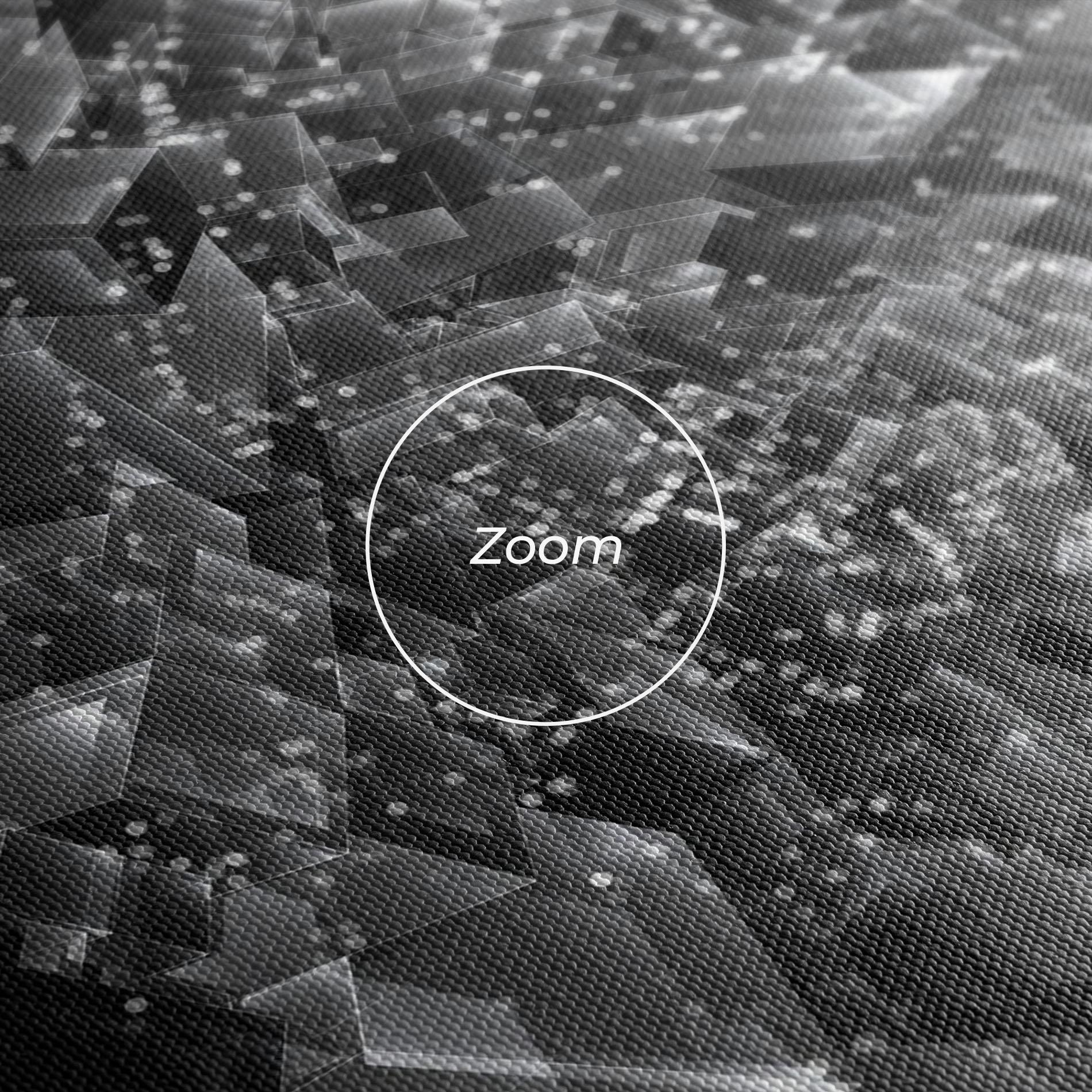 Картина на платно Grey Shape View mockup 3