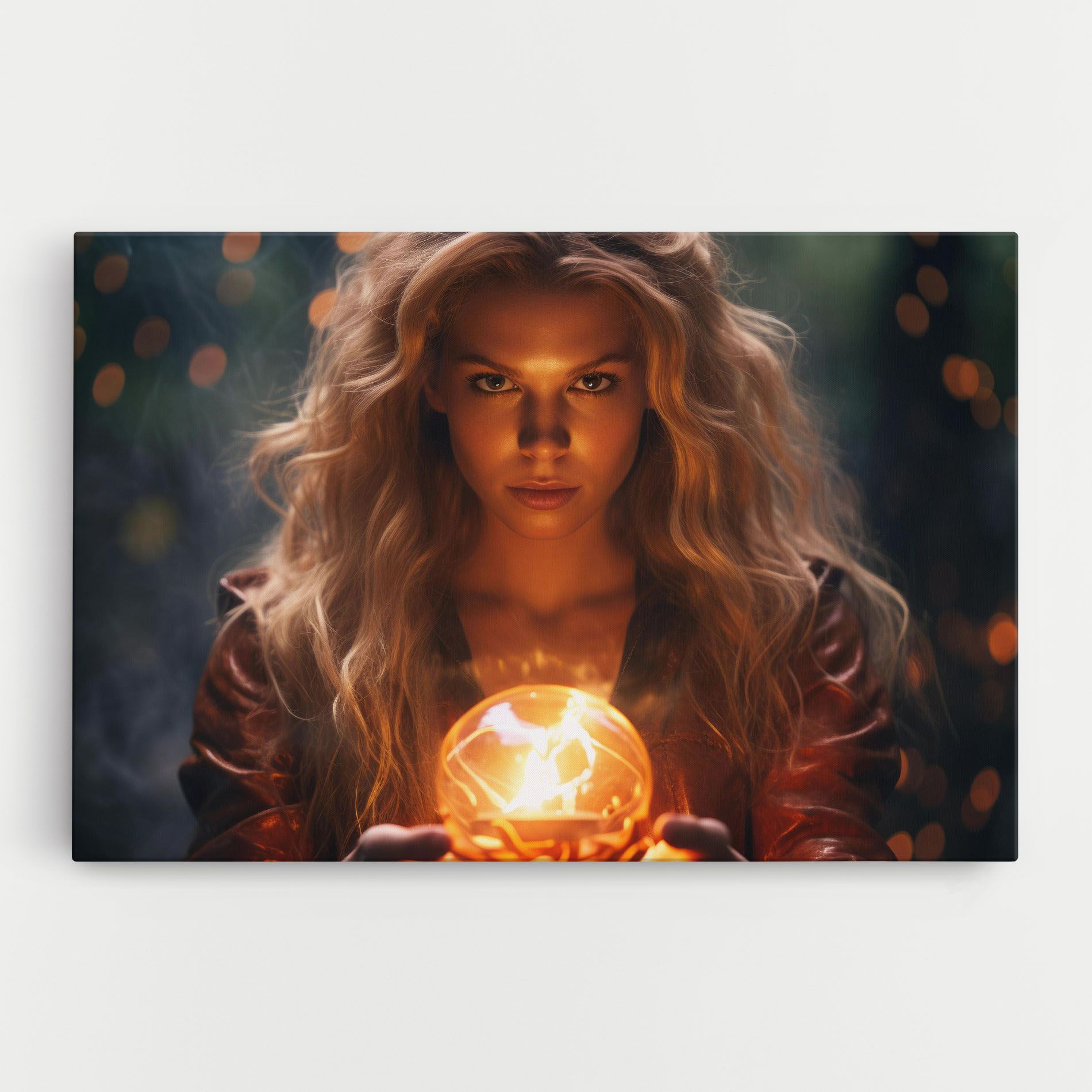 Beautiful Woman Witch mockup 0