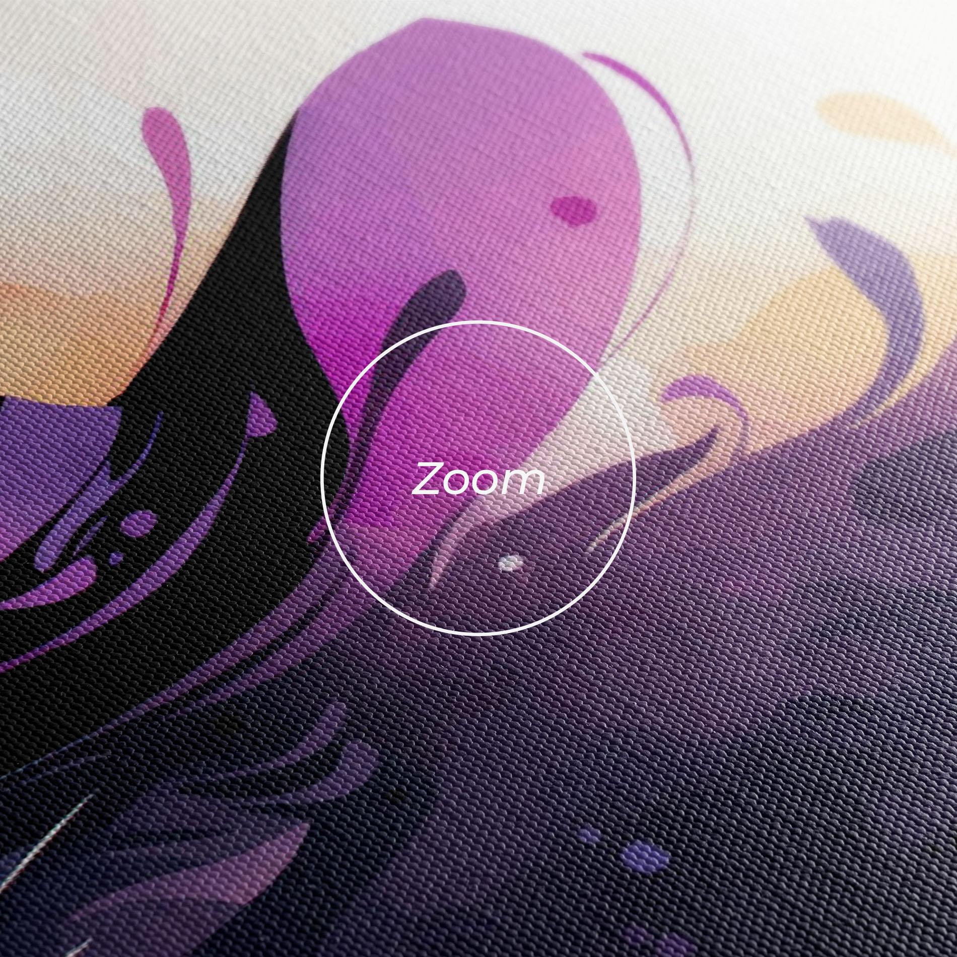 Картина на платно Cat Witch mockup 3