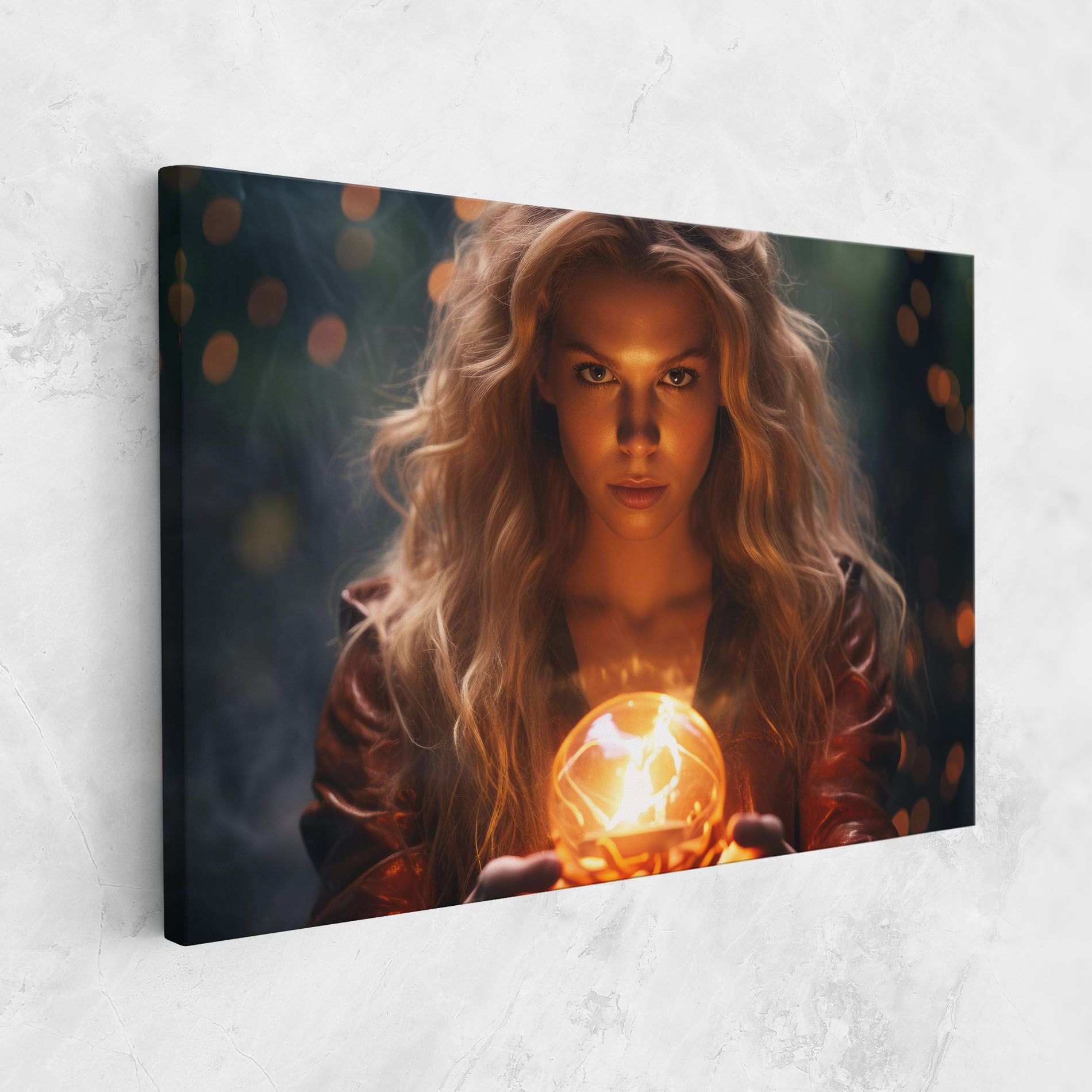 Beautiful Woman Witch mockup 1