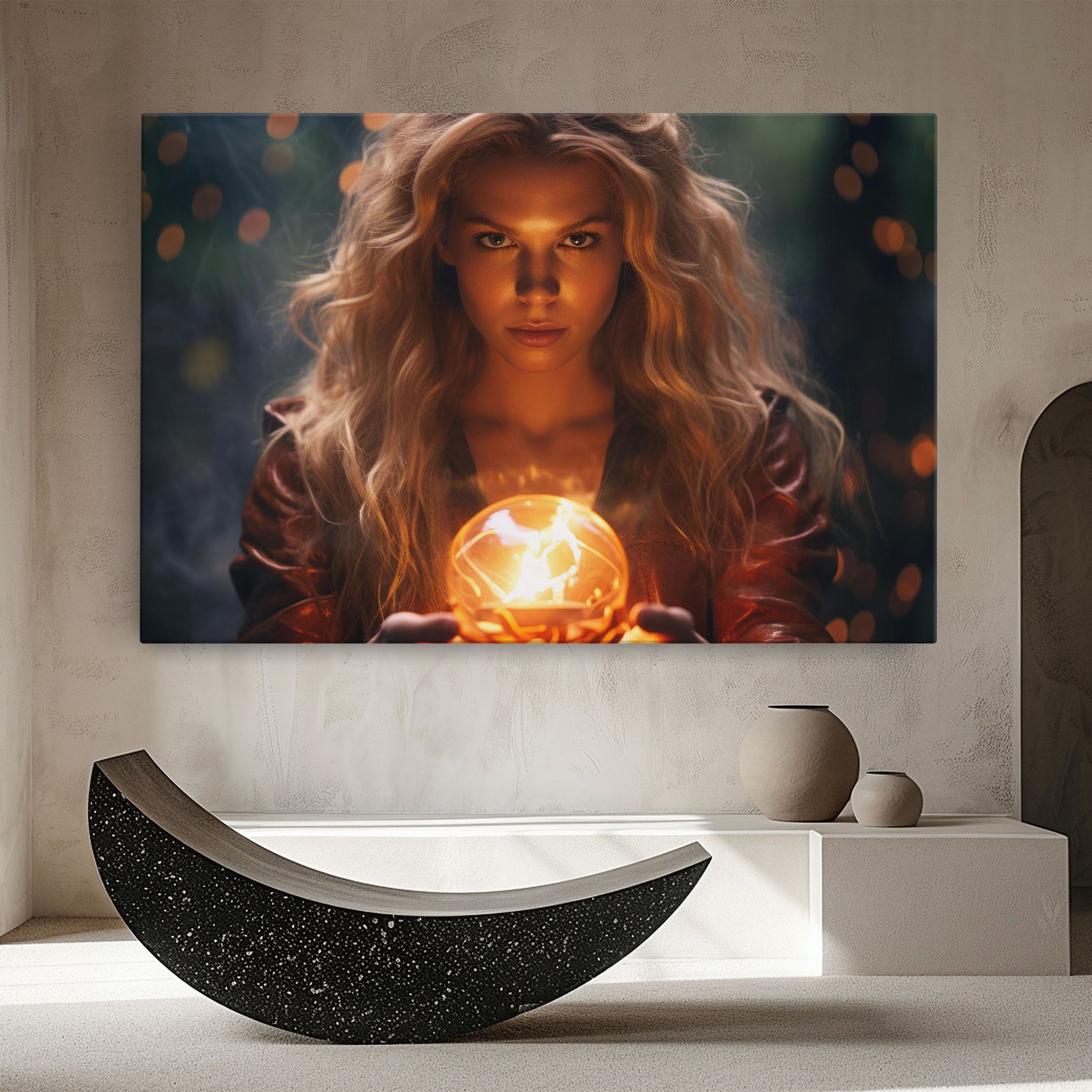 Beautiful Woman Witch mockup 8