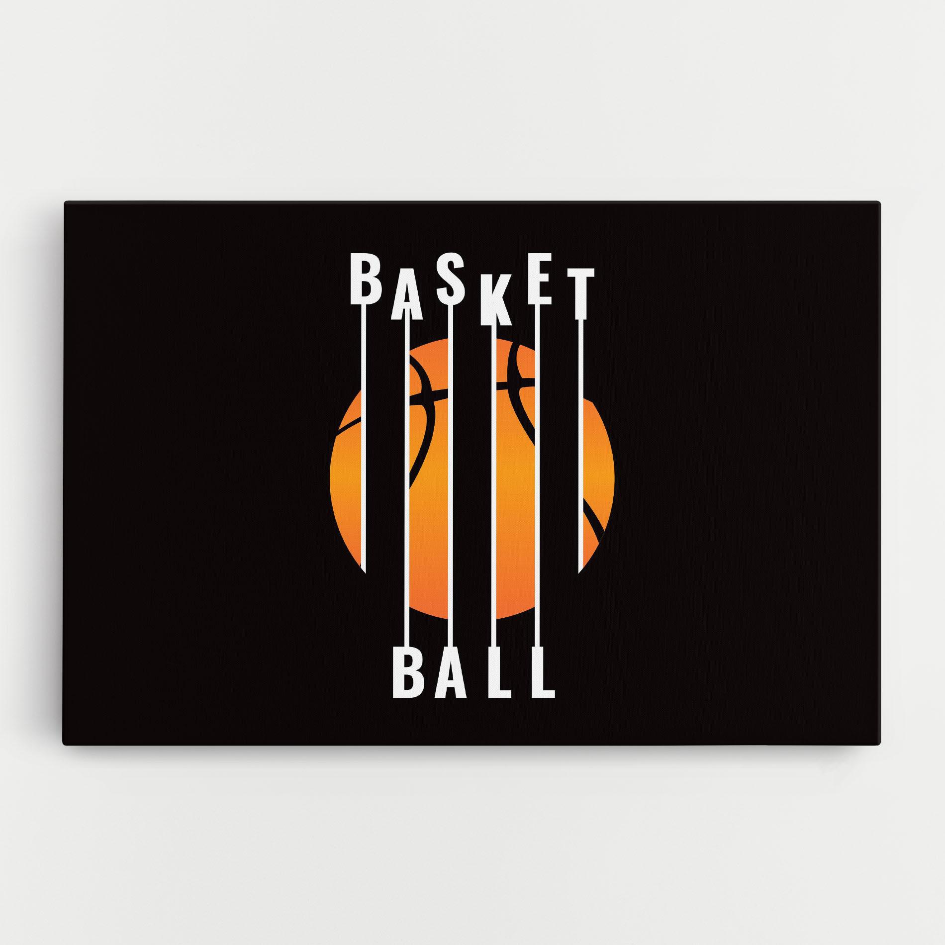 Картина на платно Basket Ball mockup 0