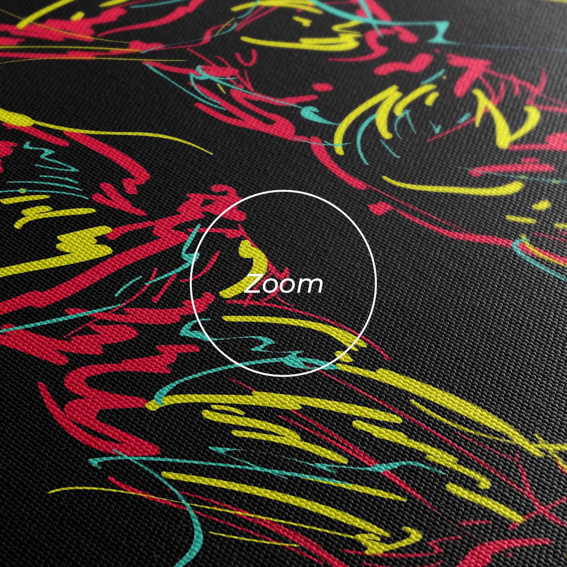 Картина на платно Basket Line Jump mockup 3