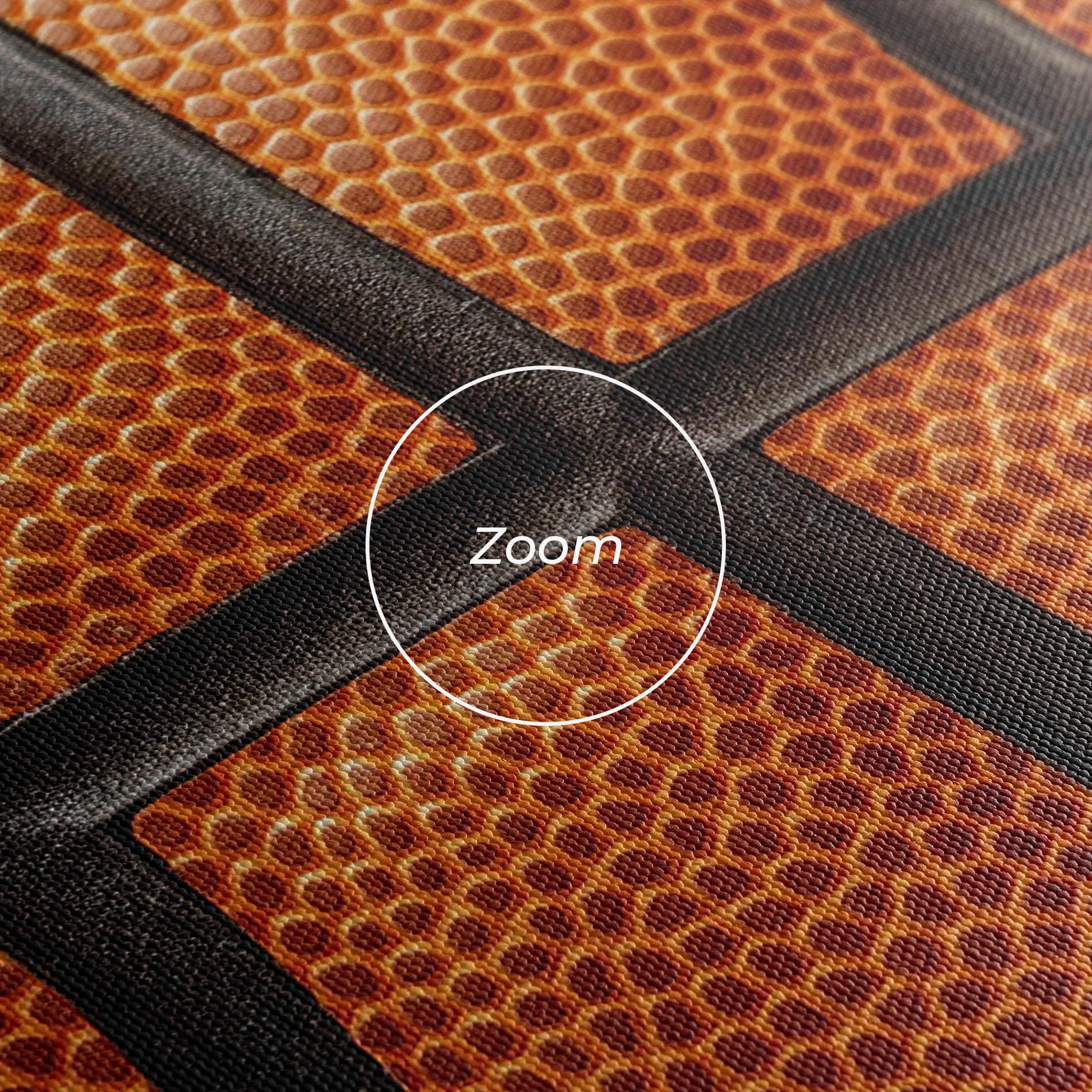 Картина на платно Close Up Leather Basketball mockup 3