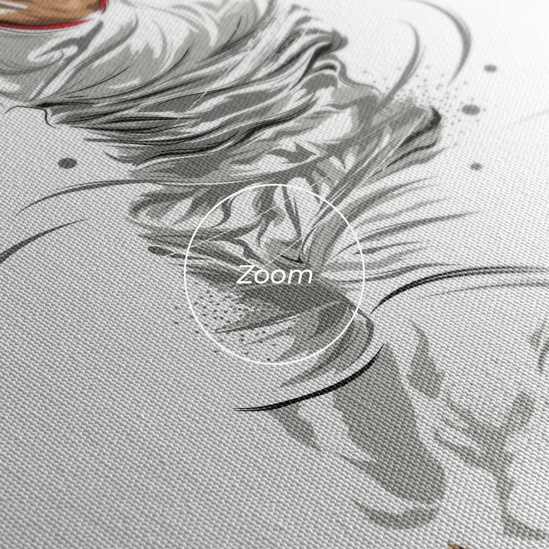 Картина на платно Dribbling Basketbal mockup 3