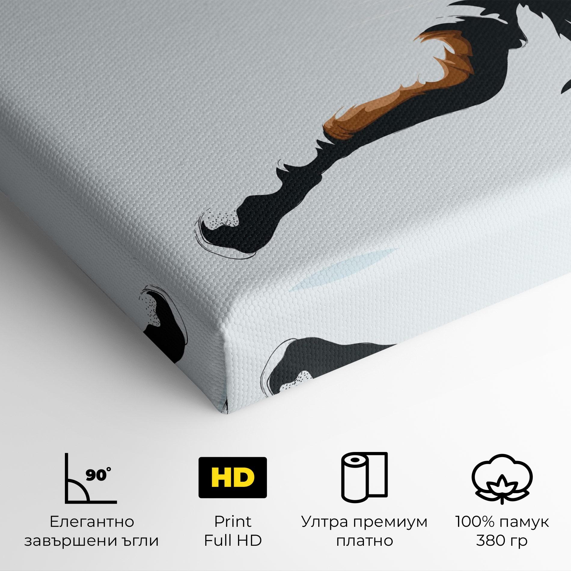 Картина на платно Basketball Shot mockup 4