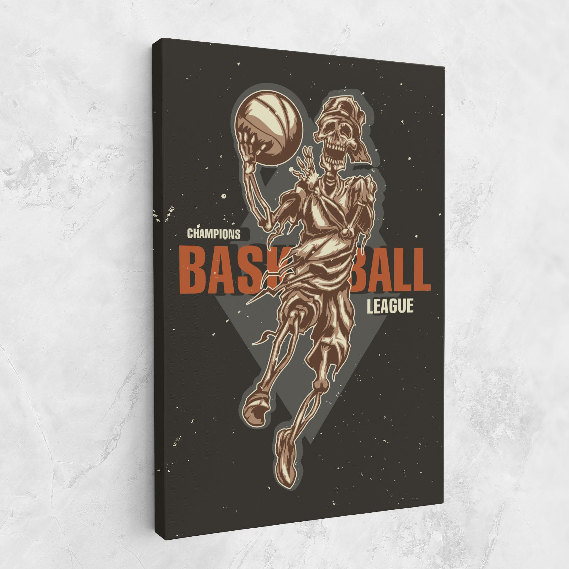 Картина на платно Basketball League mockup 1