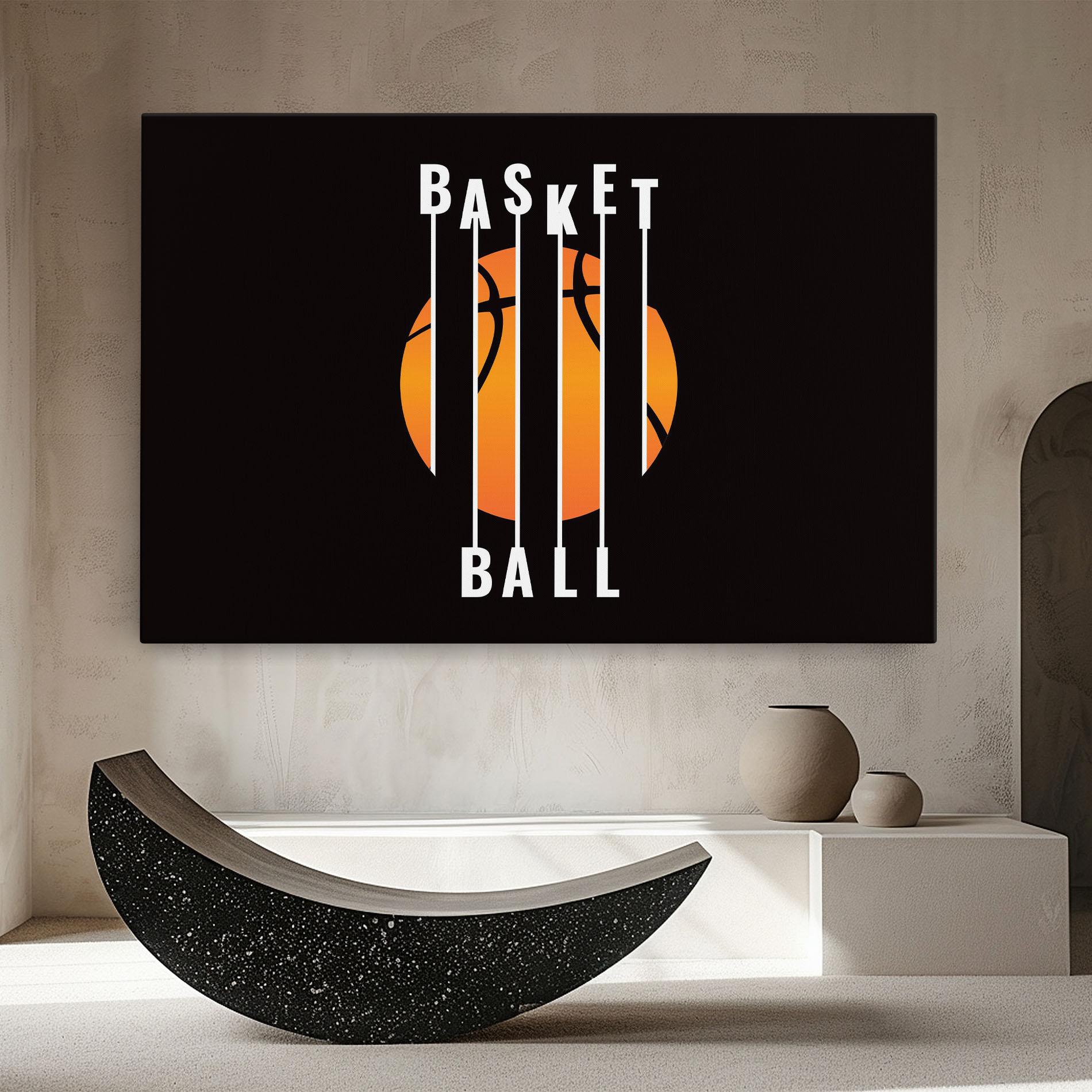 Картина на платно Basket Ball mockup 8
