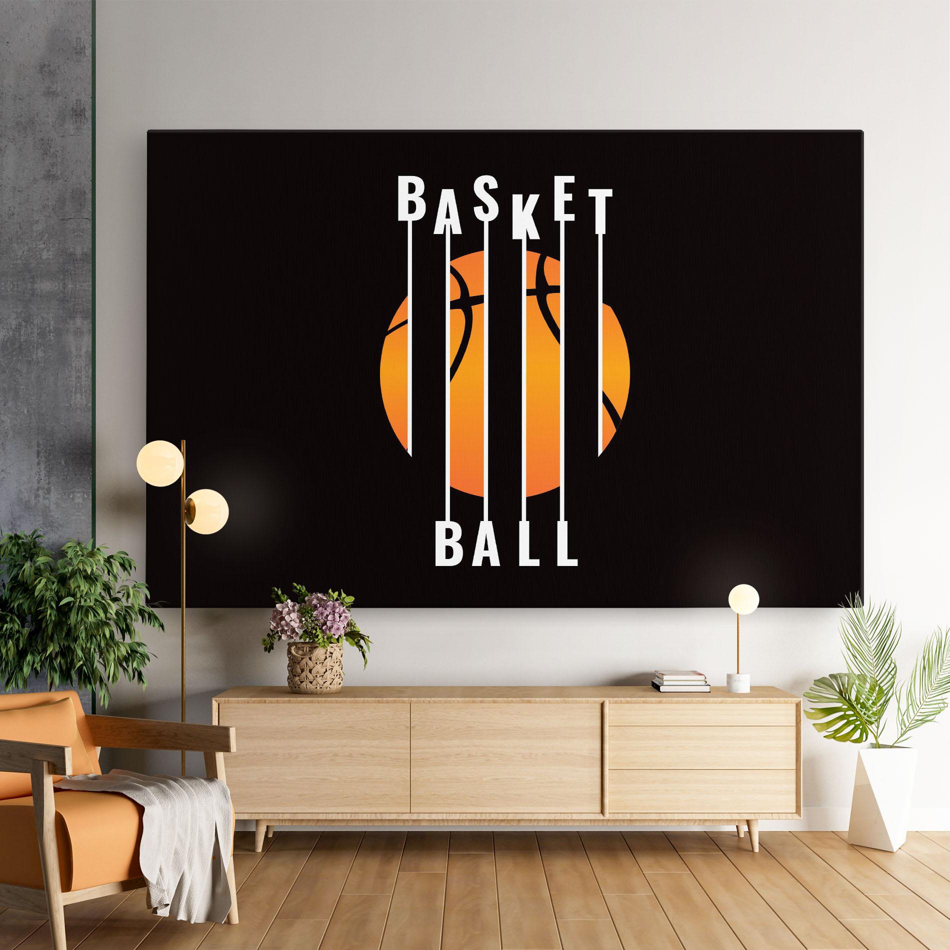 Картина на платно Basket Ball mockup 9