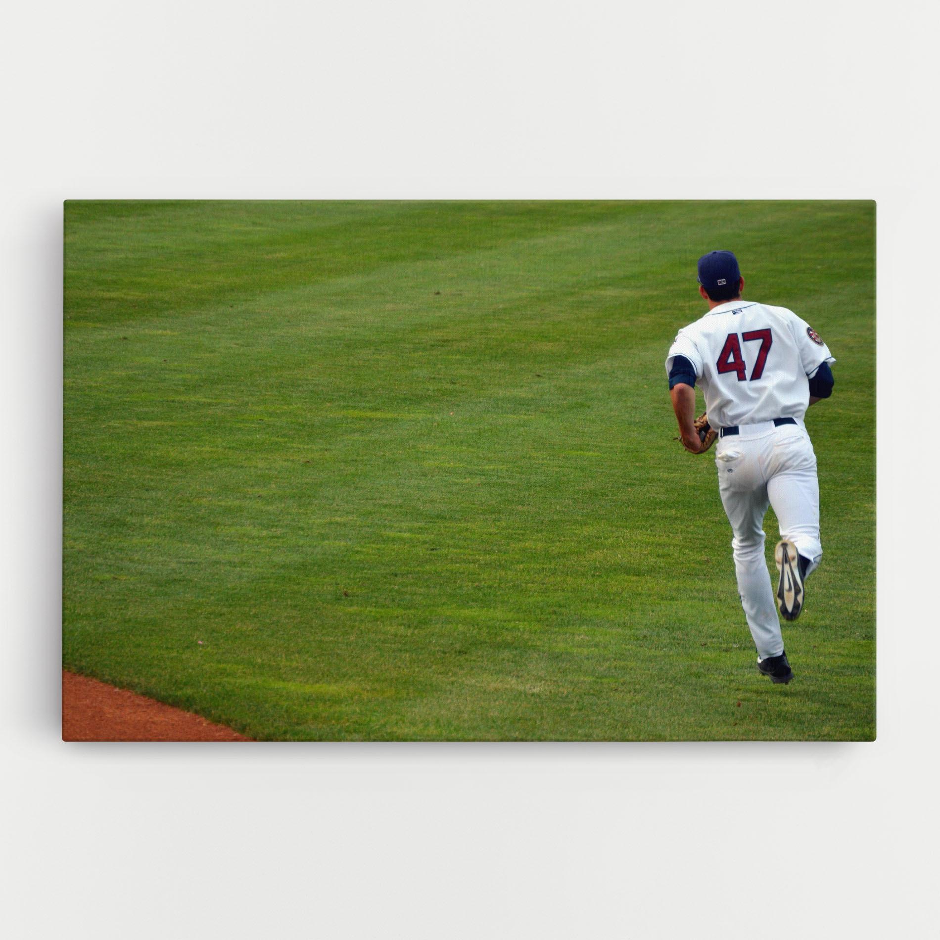 Картина на платно Baseball Player mockup 0