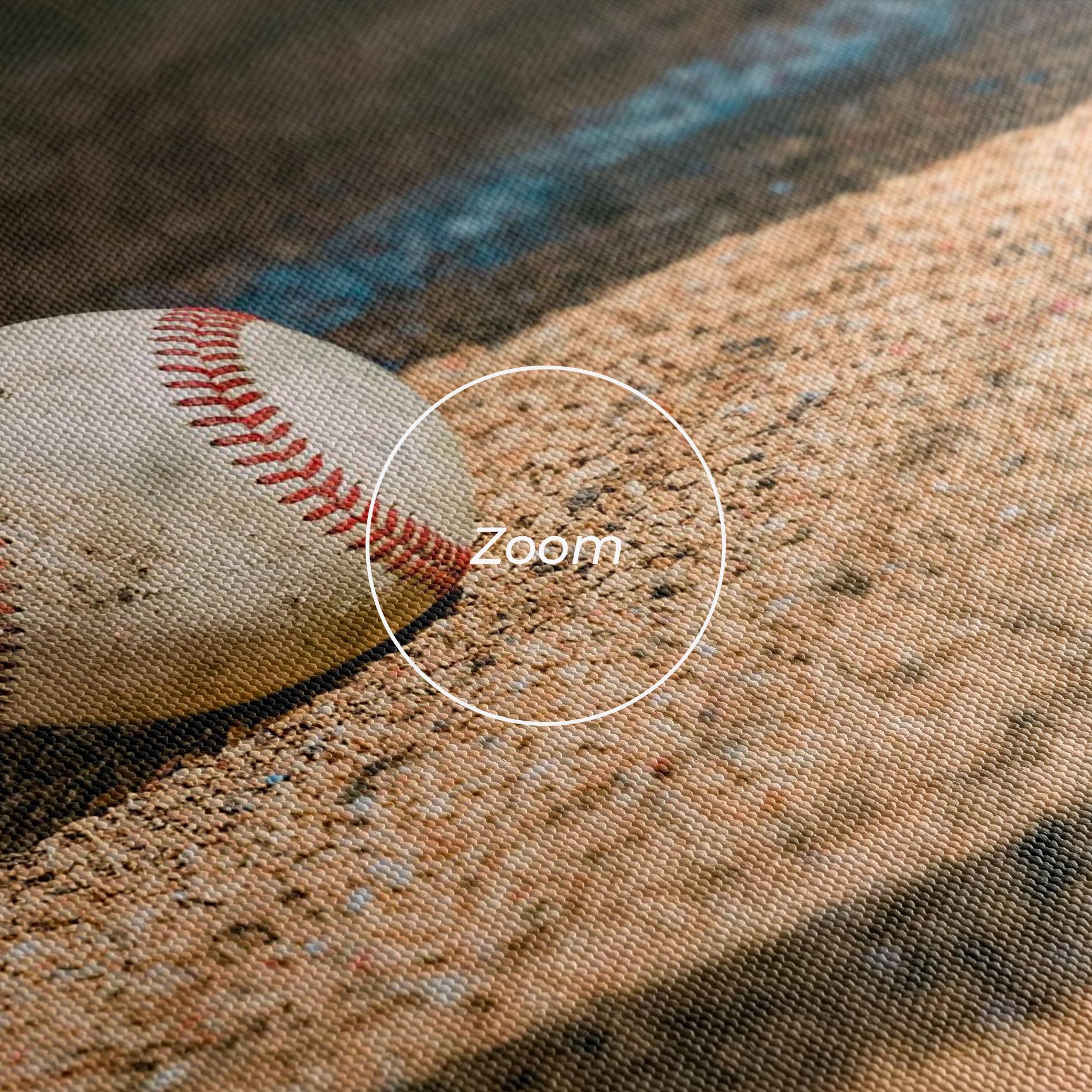 Картина на платно Baseball Balls mockup 3