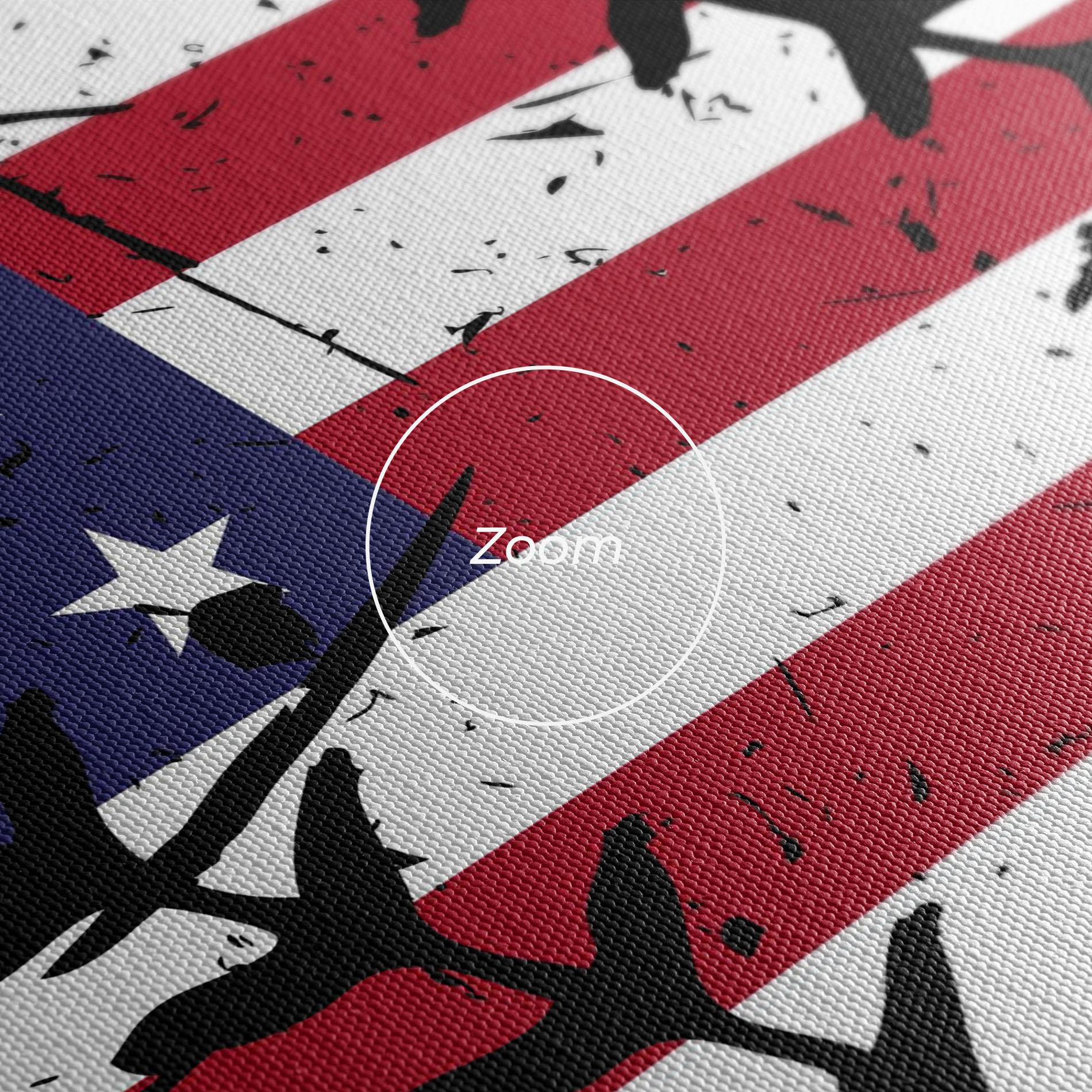 Картина на платно Baseball Usa mockup 3