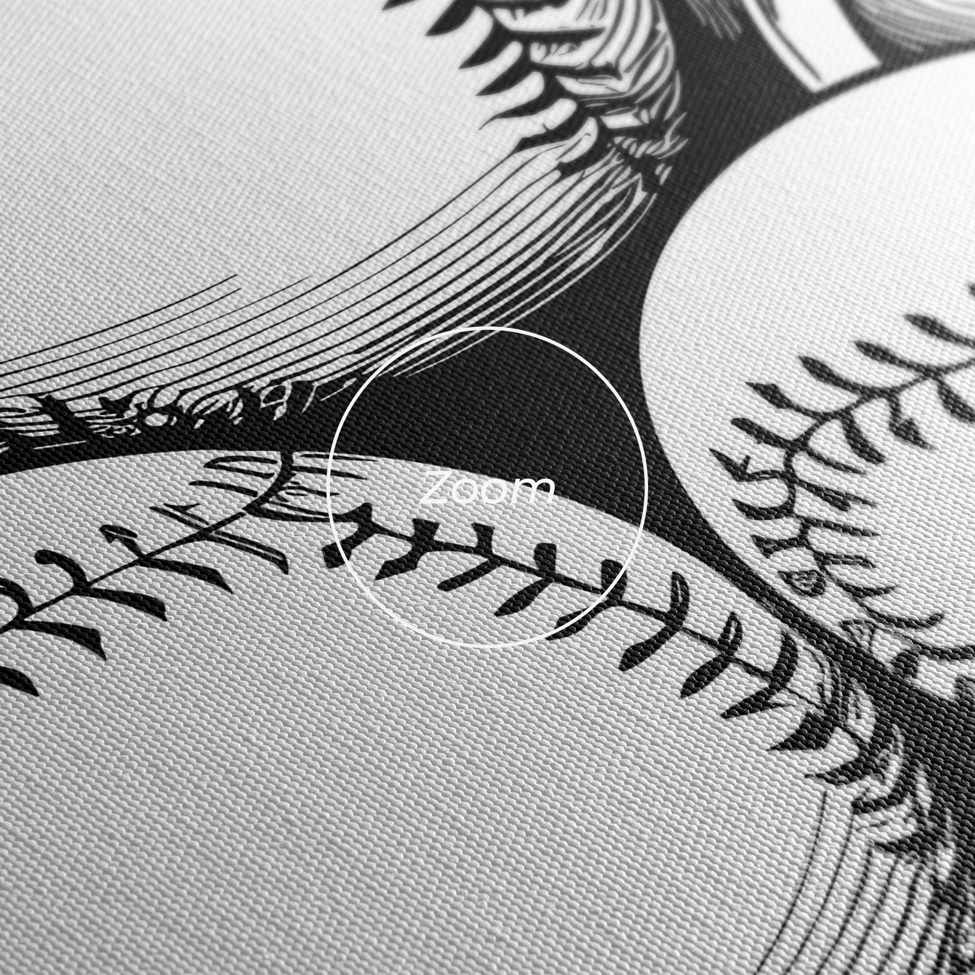 Картина на платно Big Baseball Ball mockup 3
