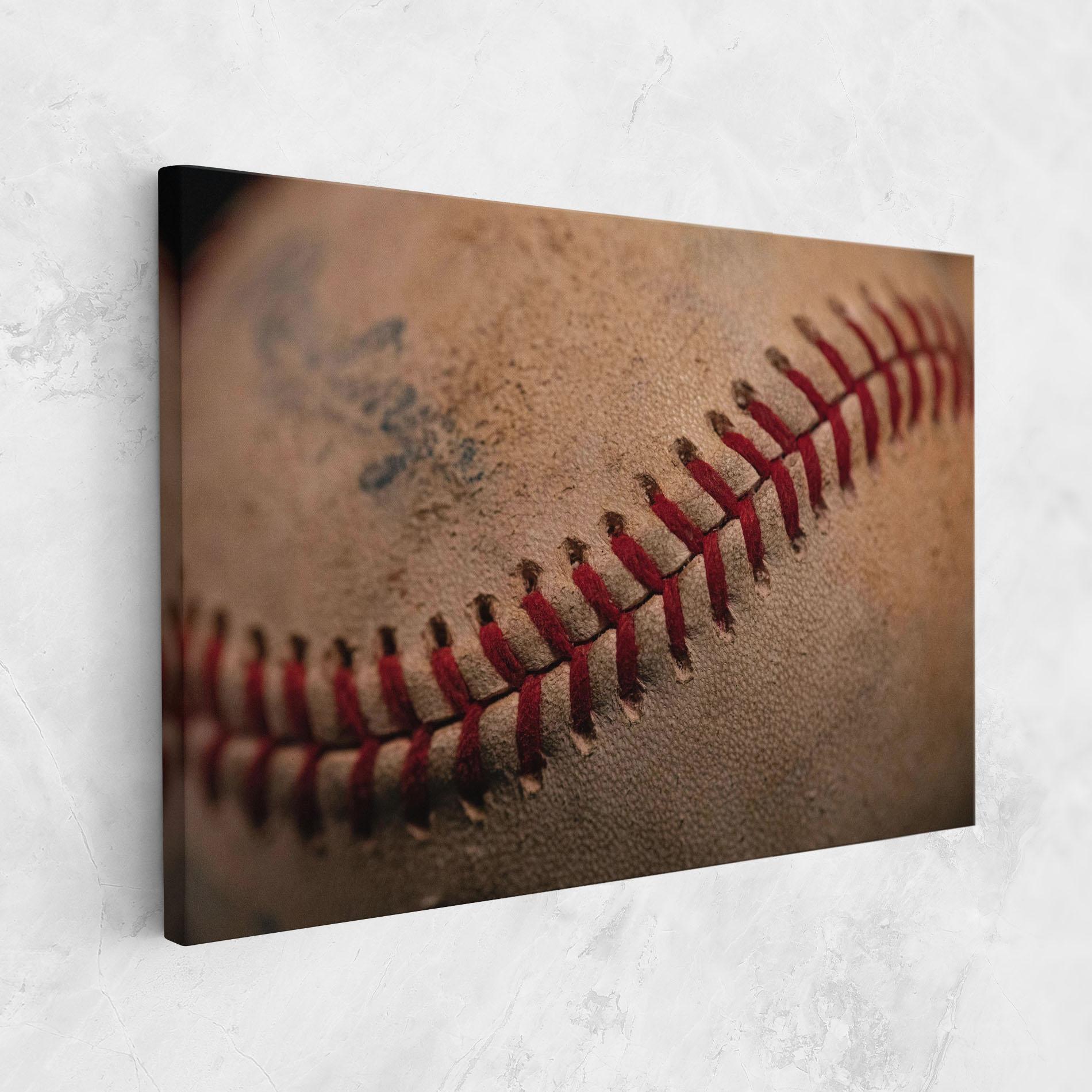 Картина на платно Baseball Ball Close Up mockup 1