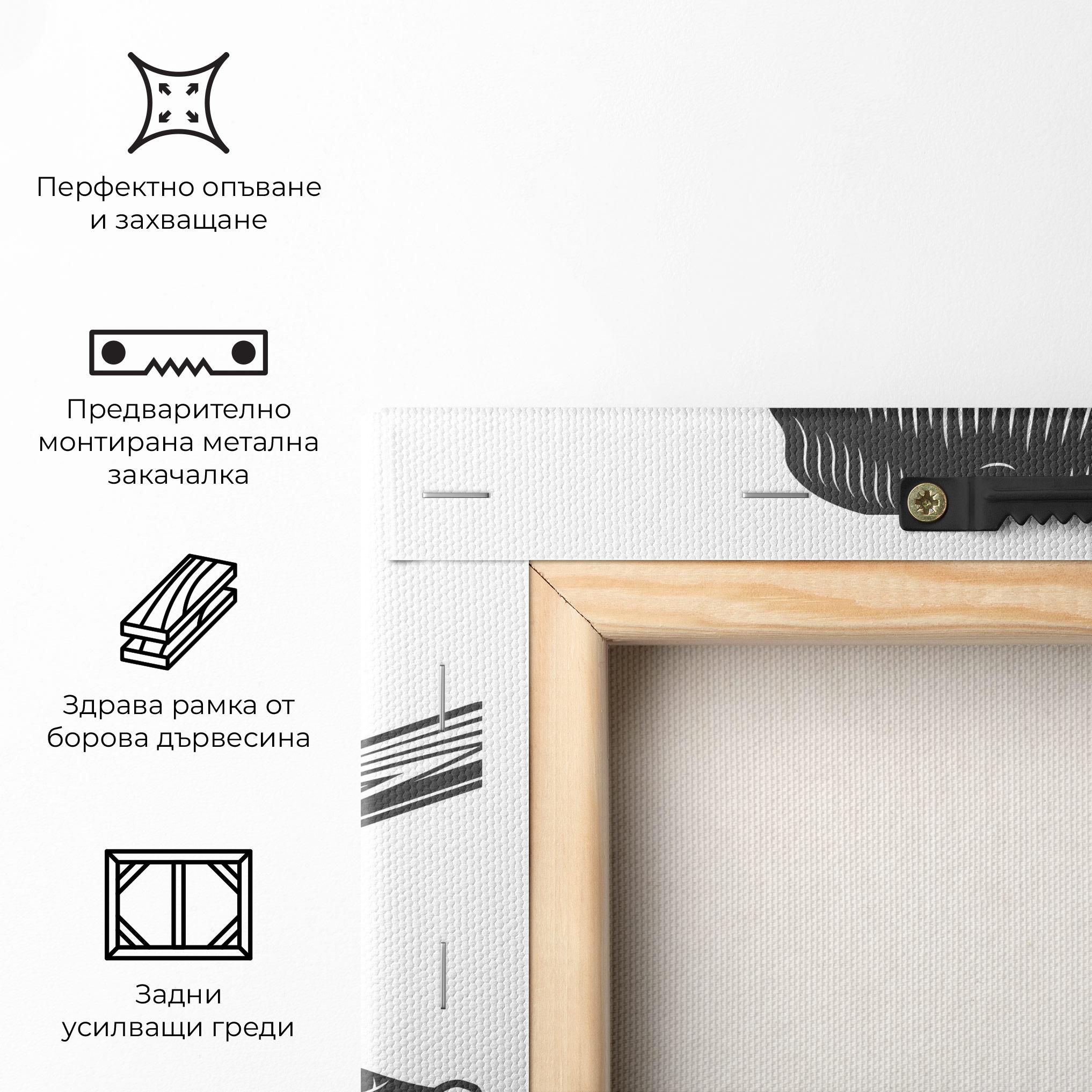 Картина на платно Baseball Gorilla mockup 5