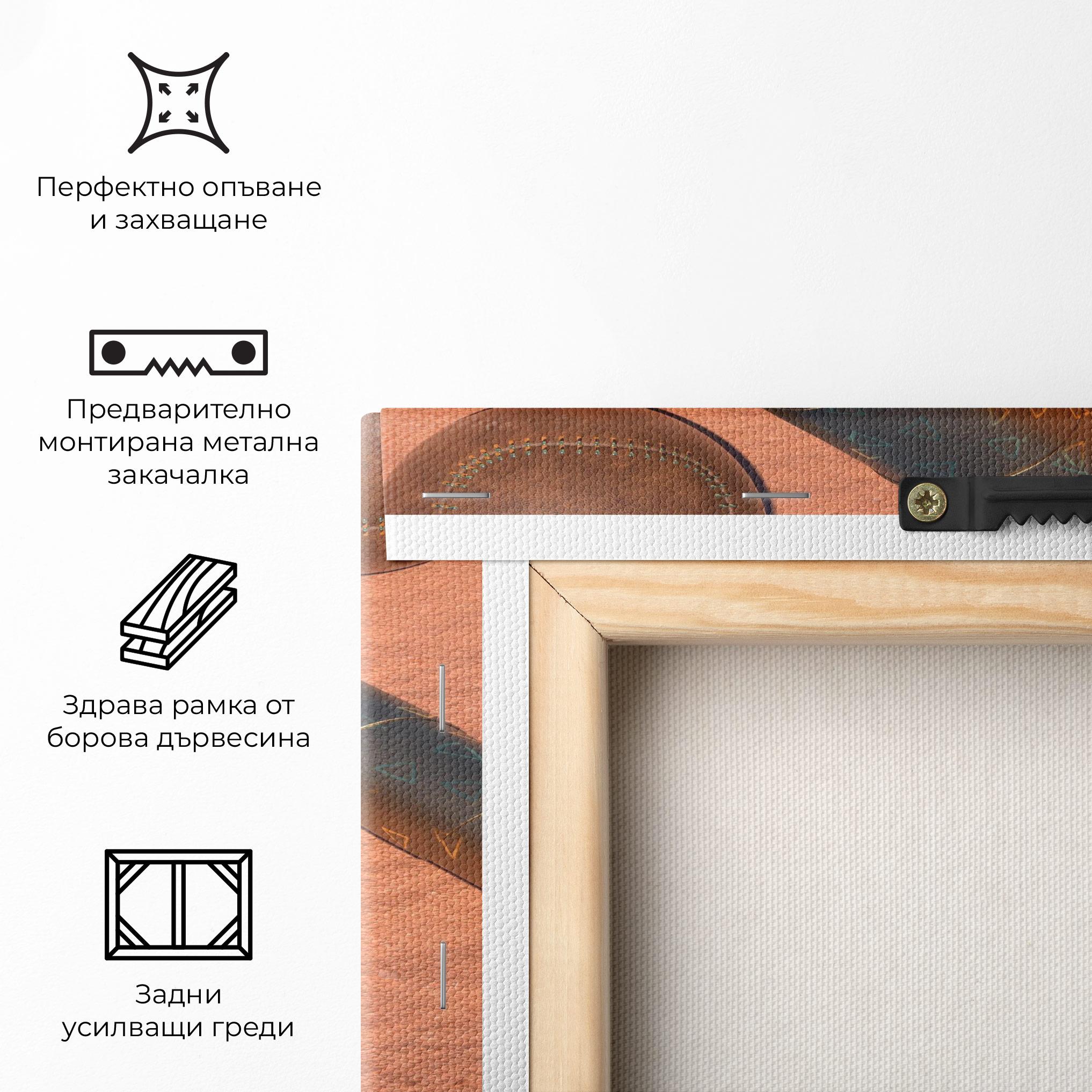 Картина на платно Baseball Set On Send mockup 5