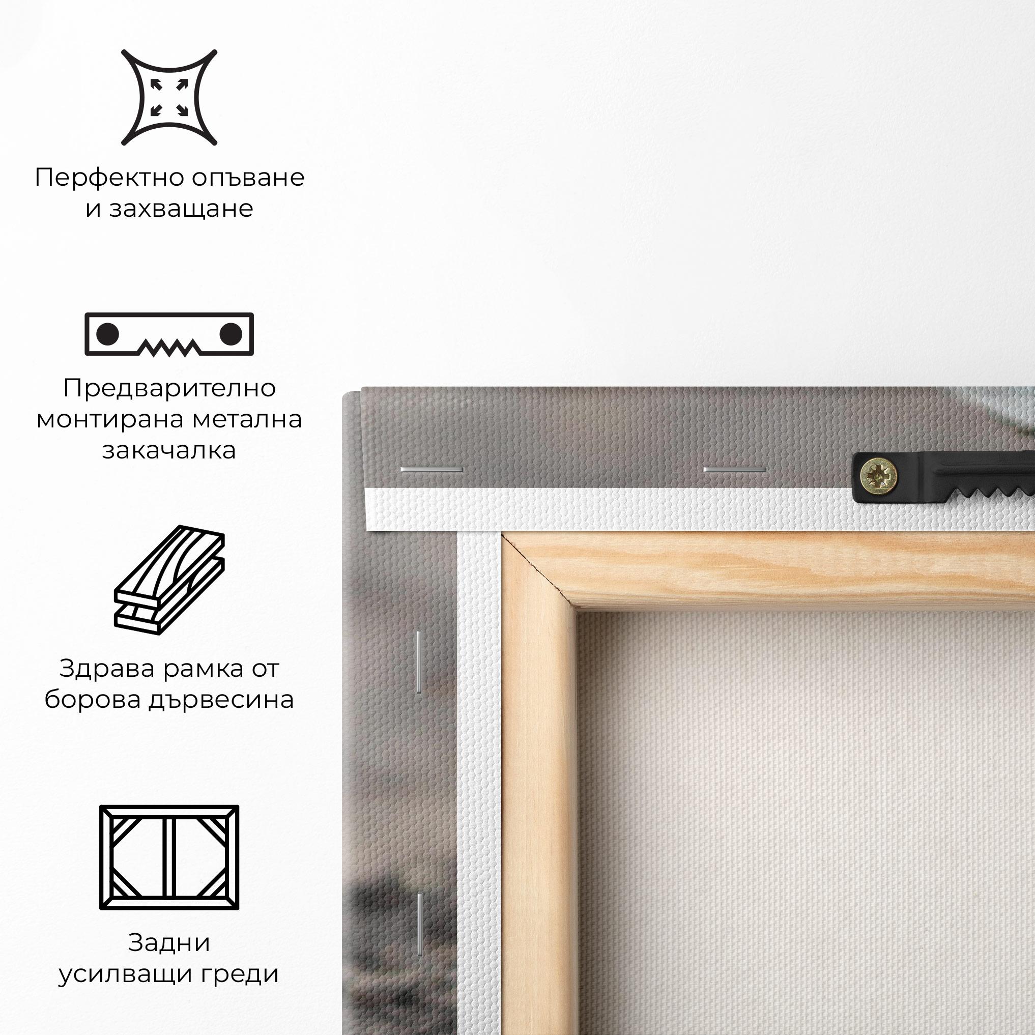 Картина на платно Dusty Baseball Ball mockup 5