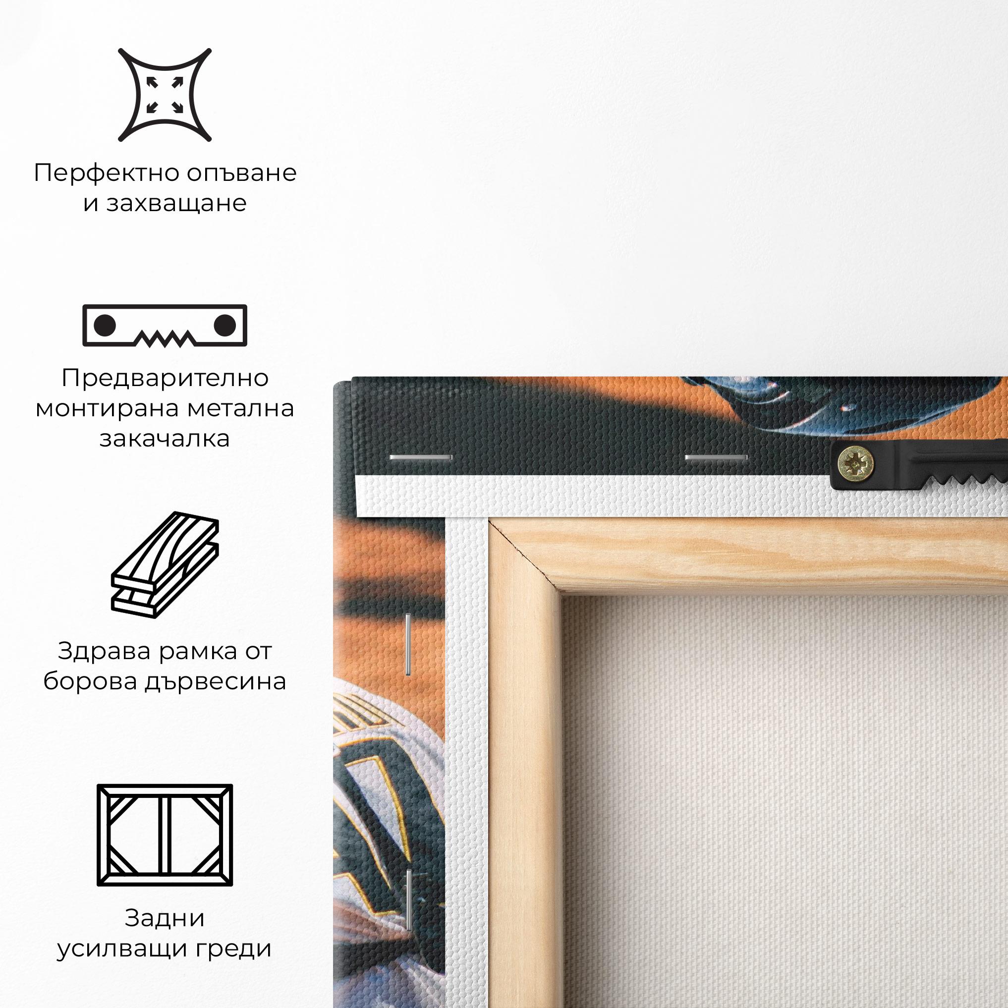 Картина на платно Number 47 Baseball mockup 5