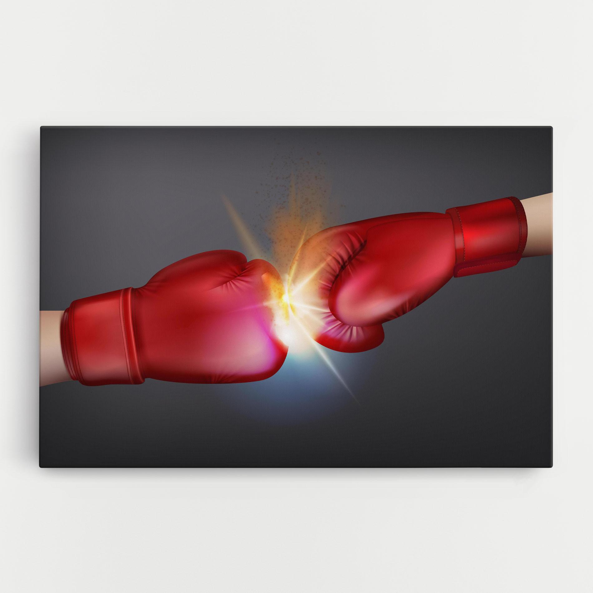 Картина на платно Box Explosion mockup 0