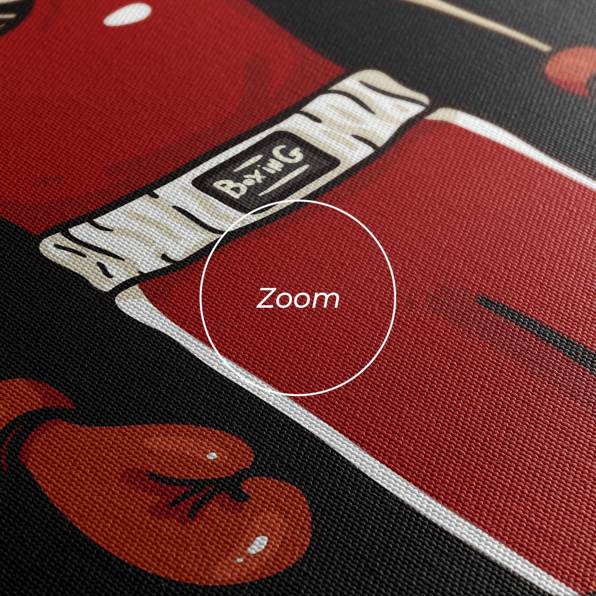 Картина на платно Bones Box mockup 3