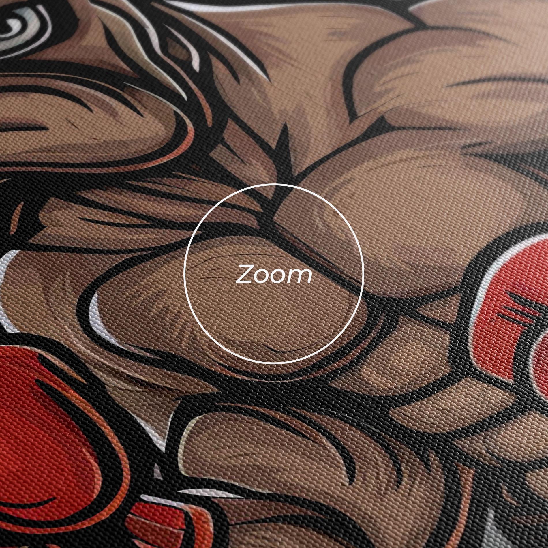 Картина на платно Boxer Dog mockup 3