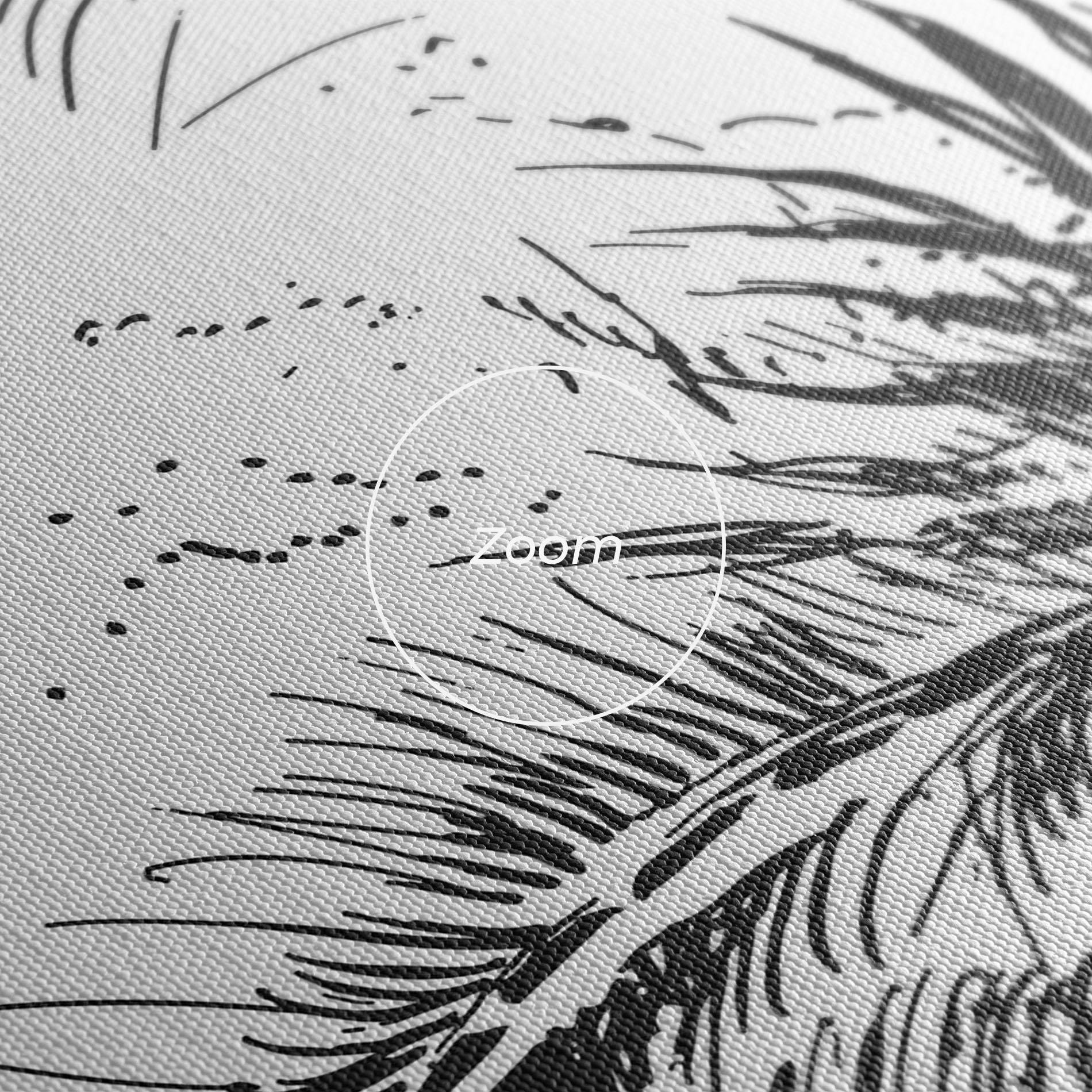 Картина на платно Grey Line Glove mockup 3