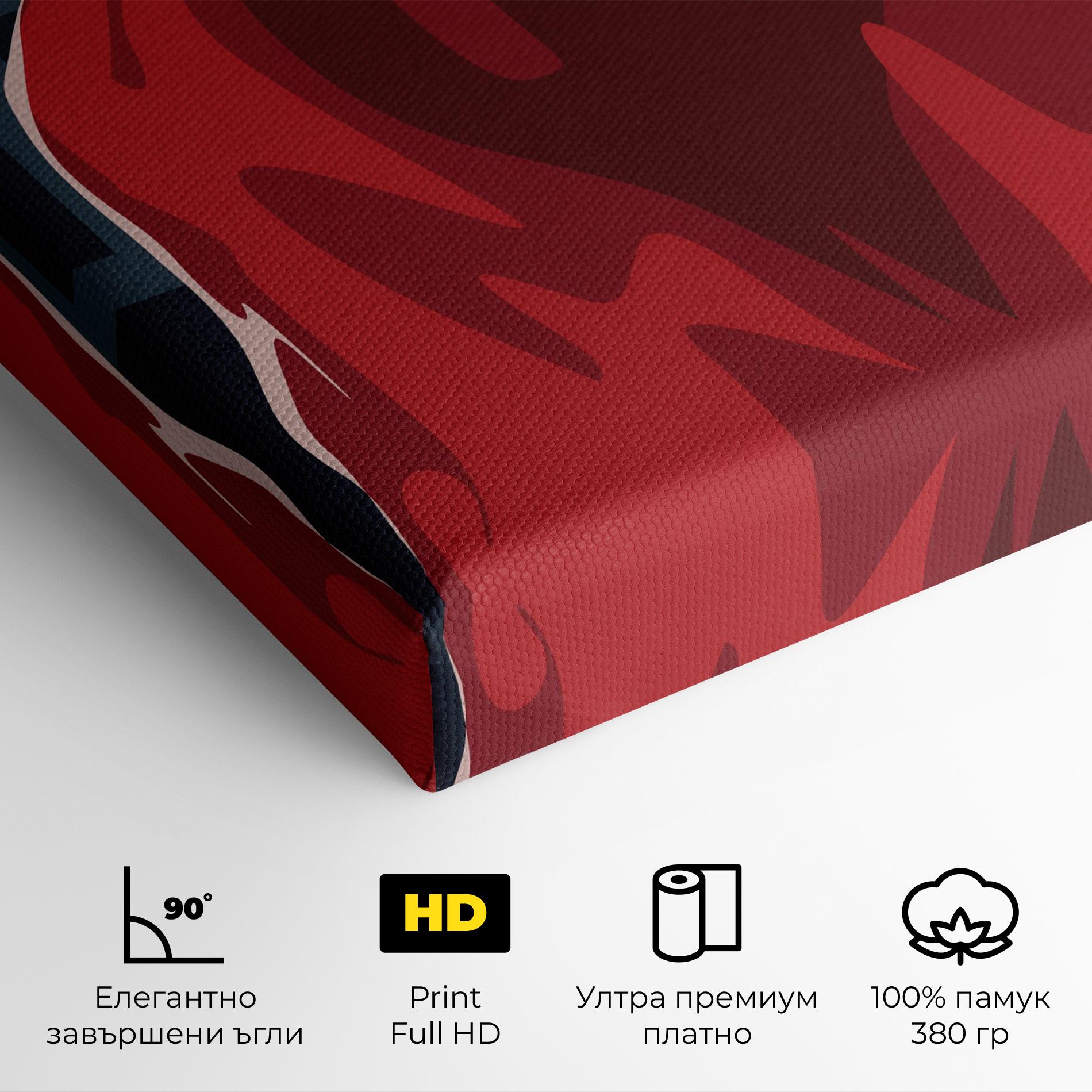 Картина на платно Fight Box mockup 4