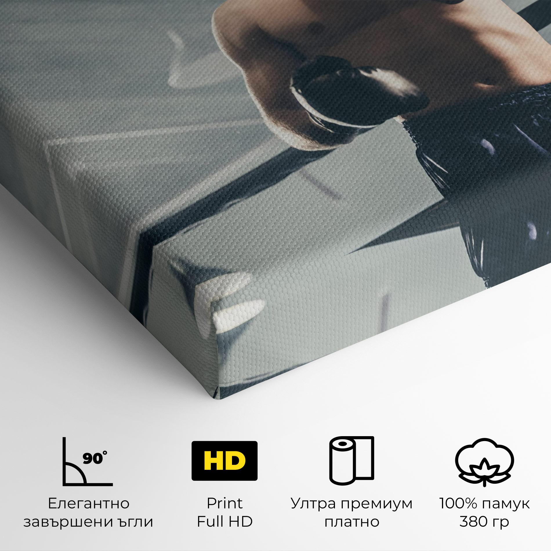 Картина на платно Knockout King mockup 4