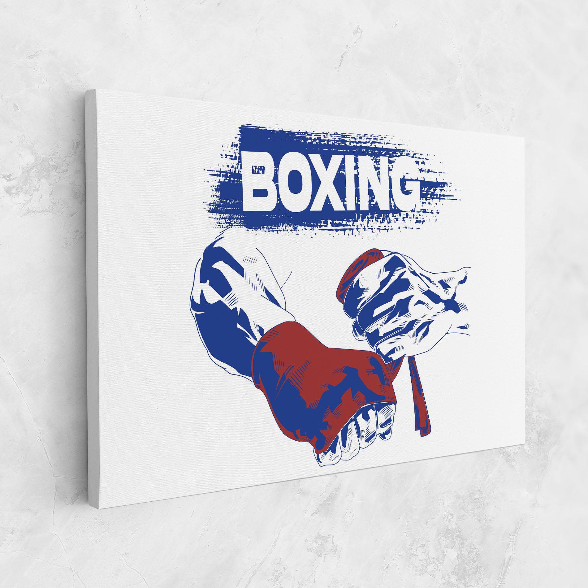 Картина на платно Box Preparing mockup 1
