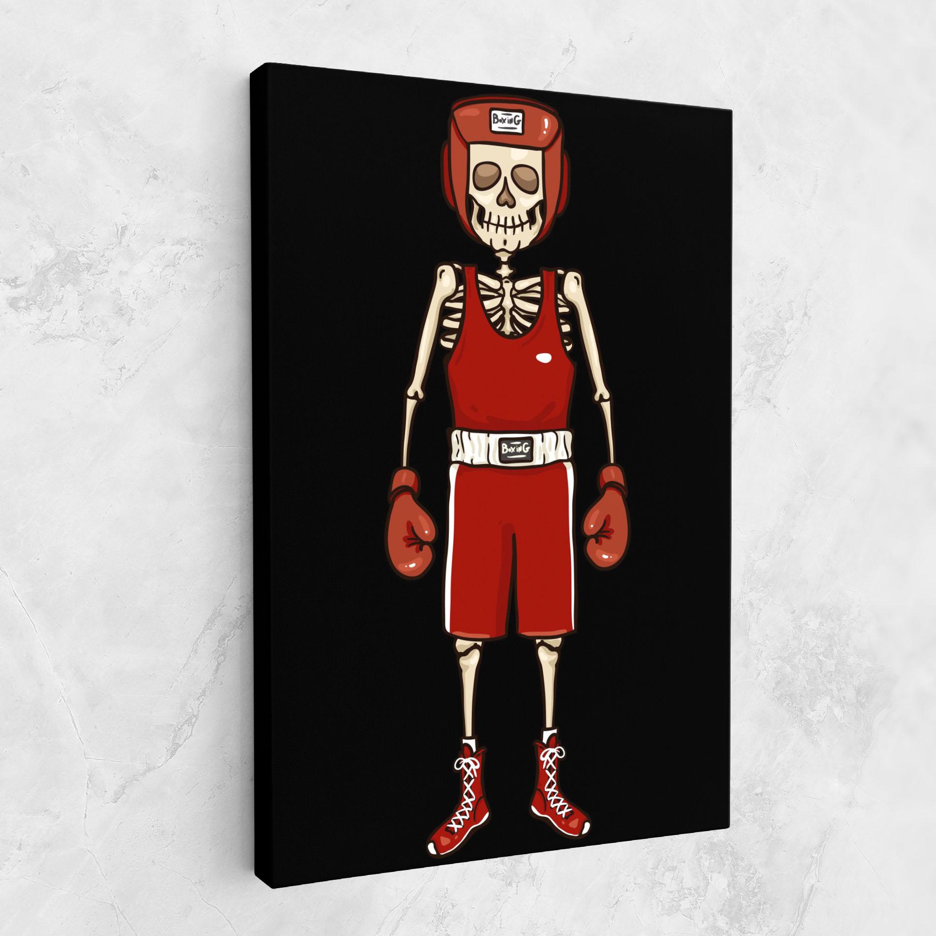 Картина на платно Bones Box mockup 1