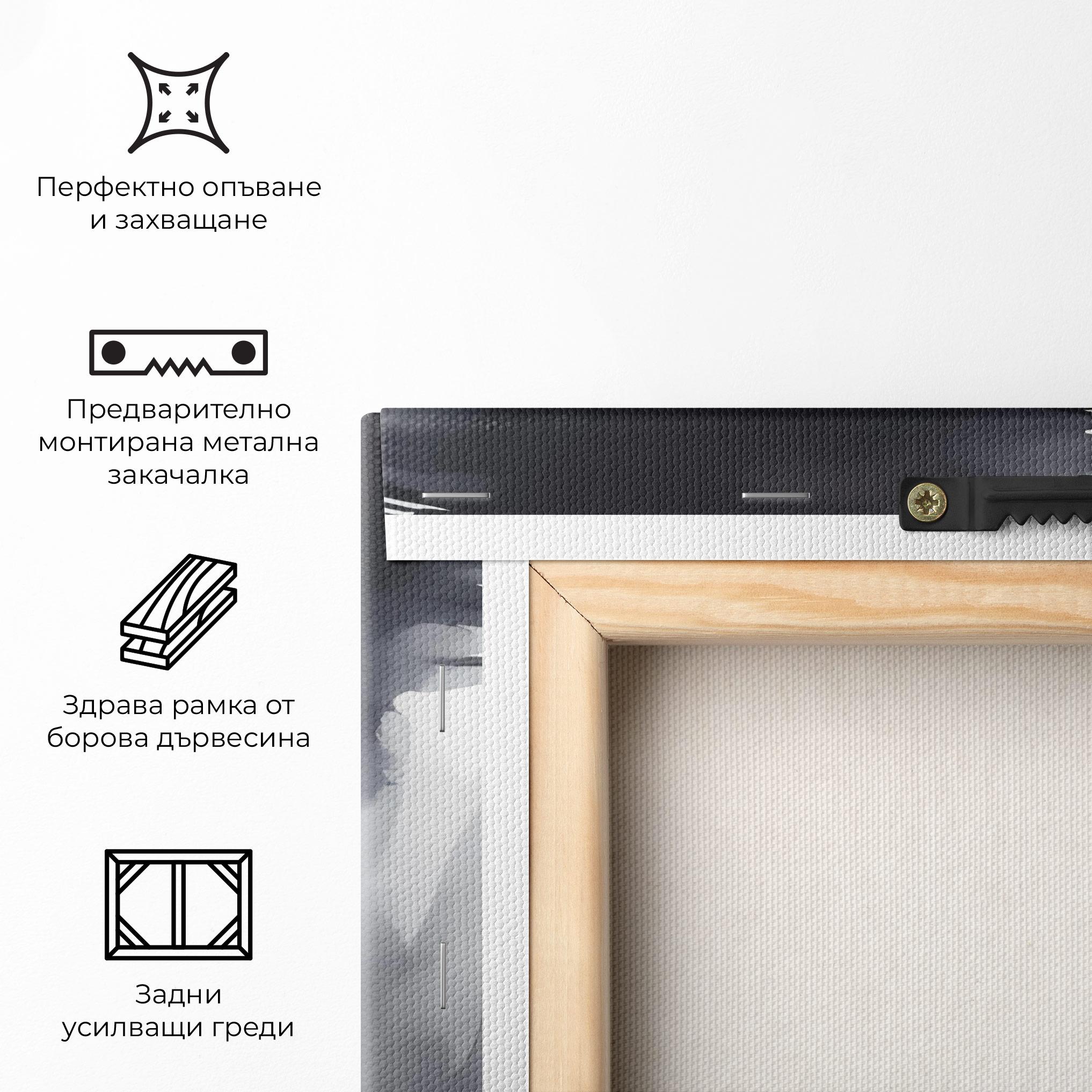 Картина на платно Black Box Glove mockup 5