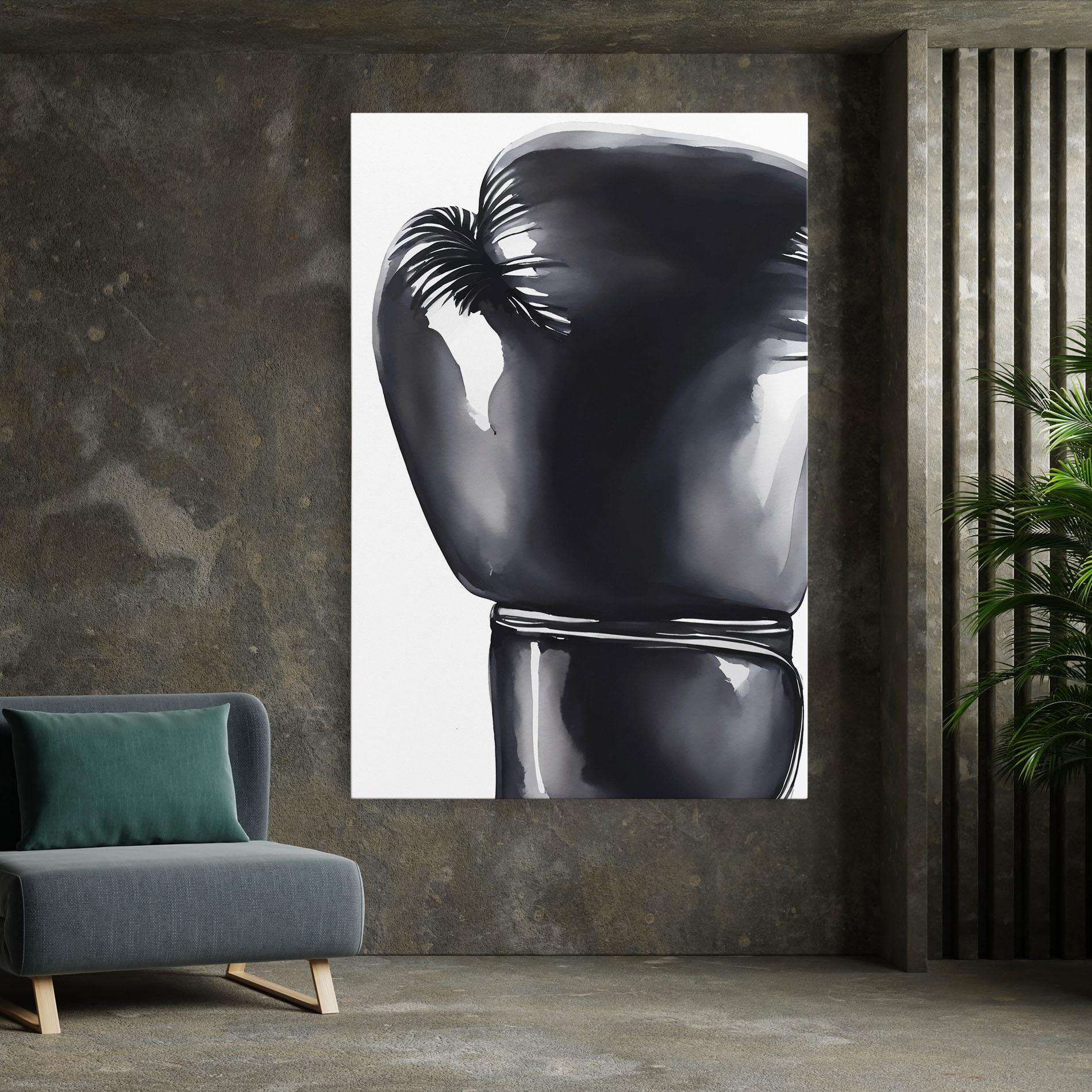 Картина на платно Black Box Glove mockup 7