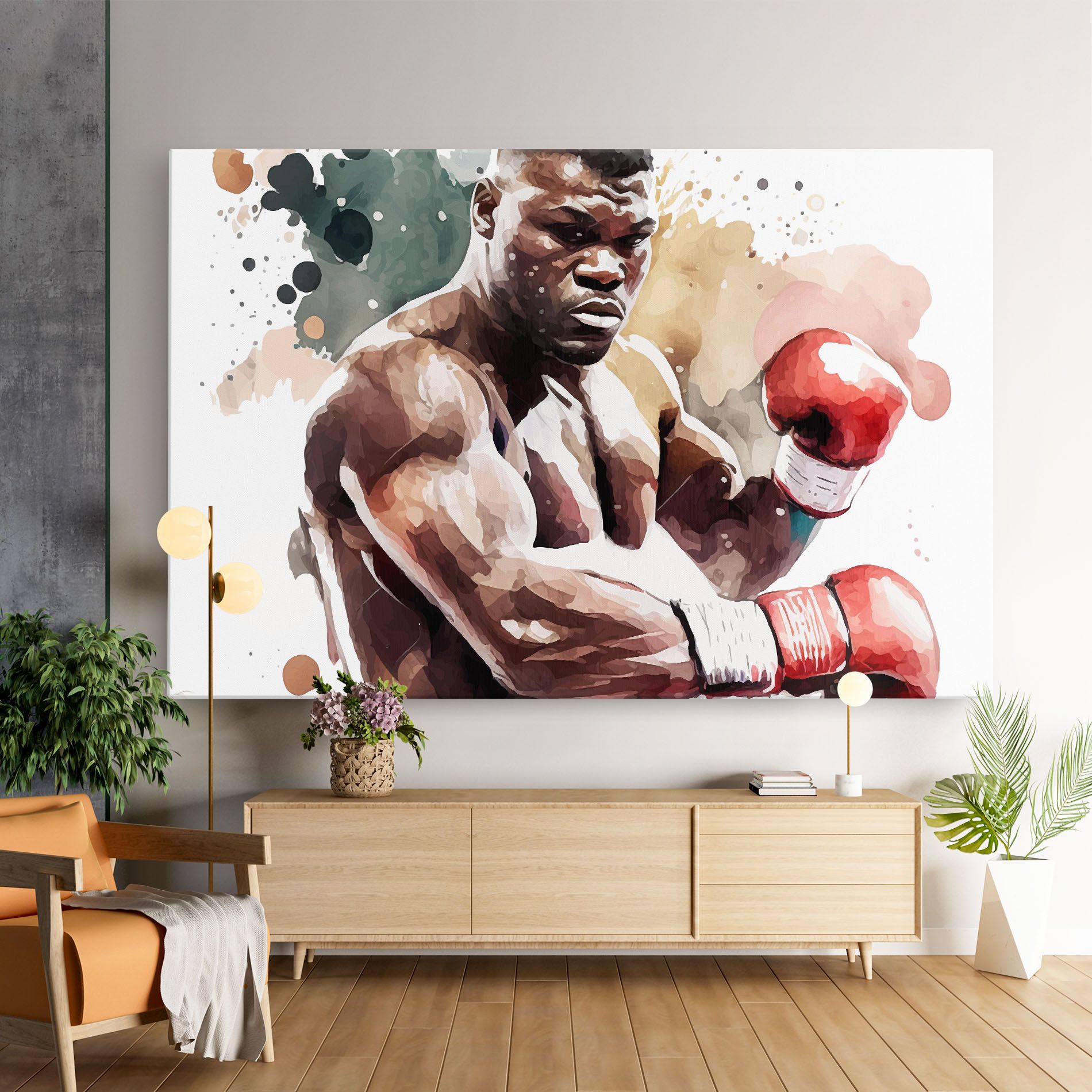 Boxing Cream Green mockup 9