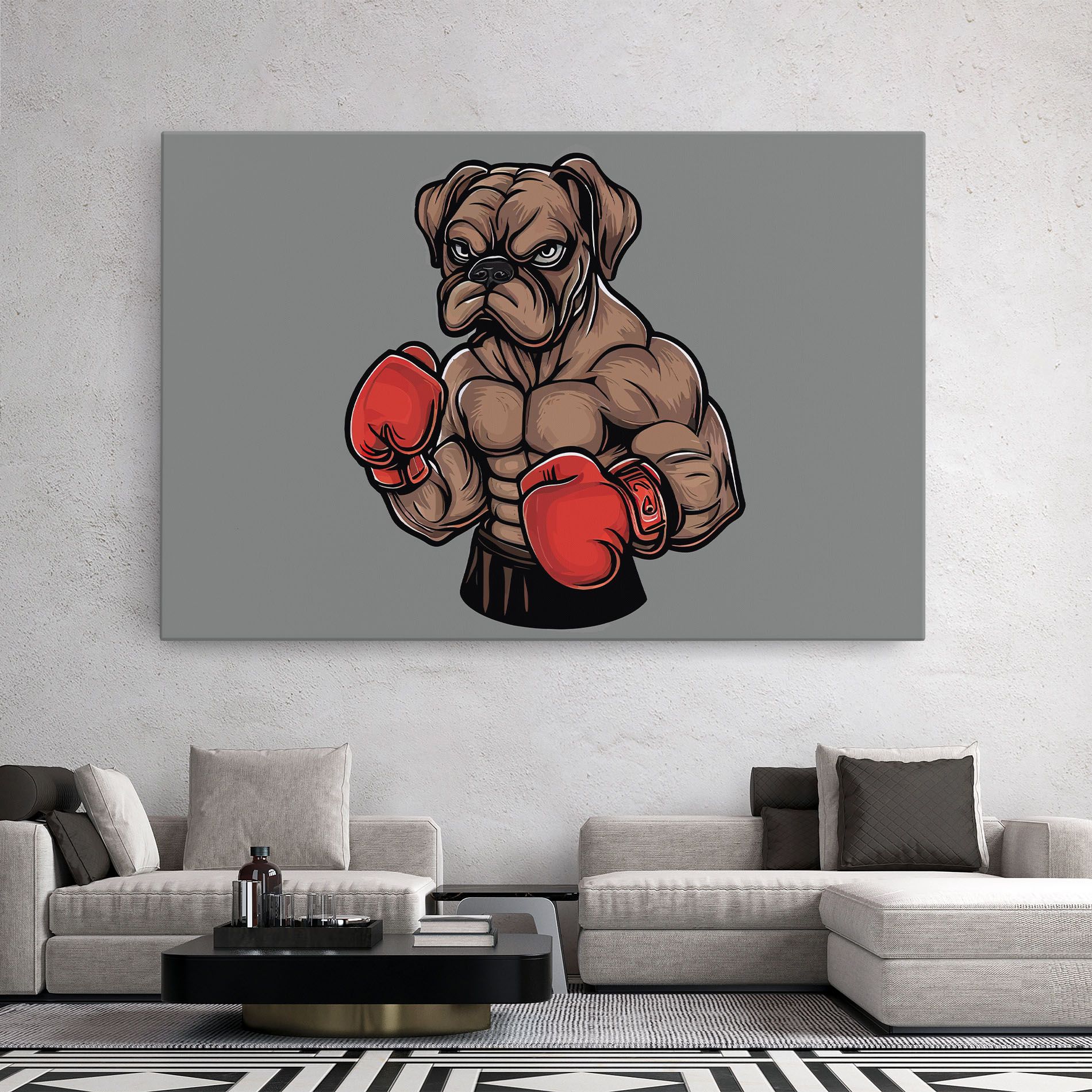 Boxer Dog mockup 2