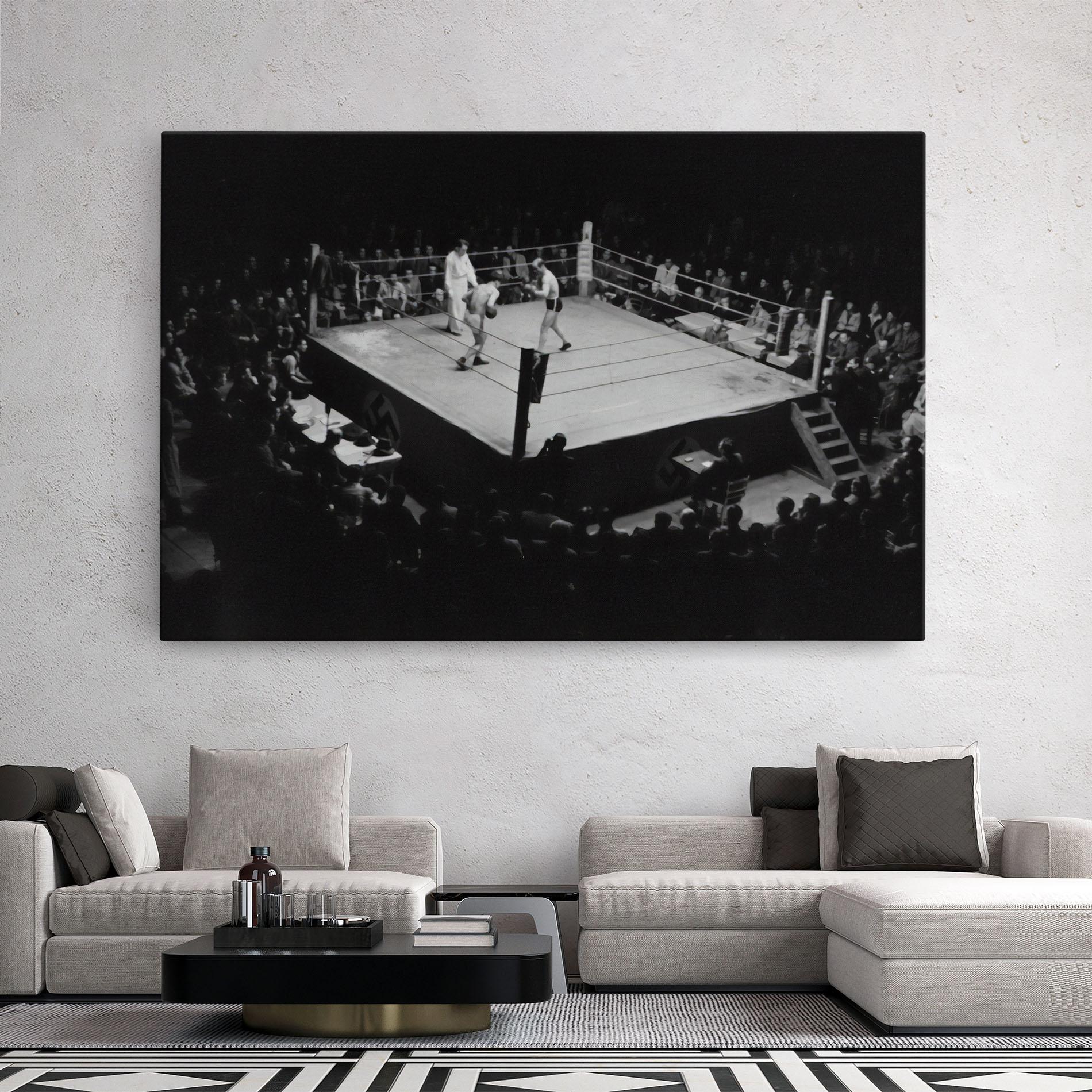 Картина на платно Grey Ring mockup 2