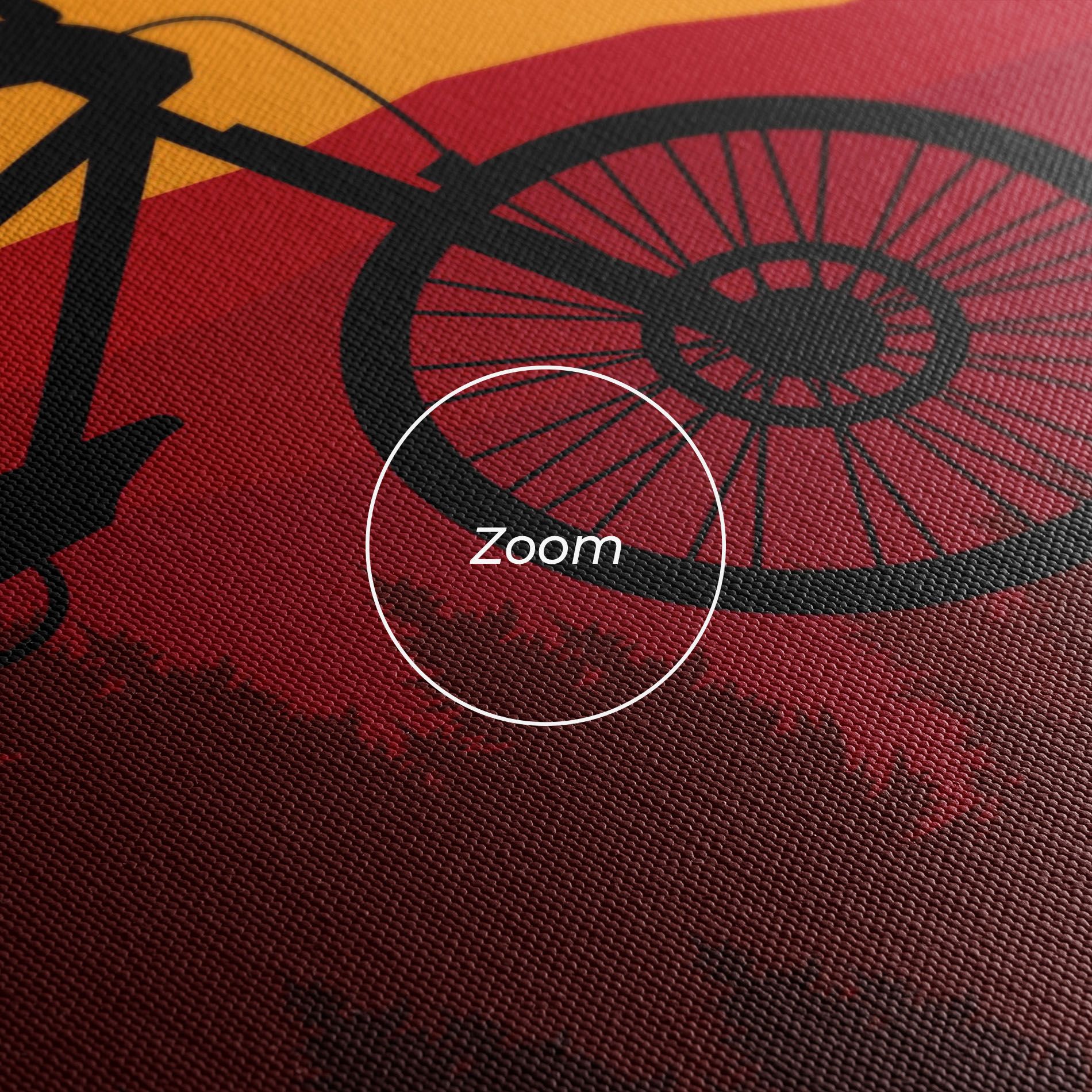 Mountain Bike Sunset mockup 3
