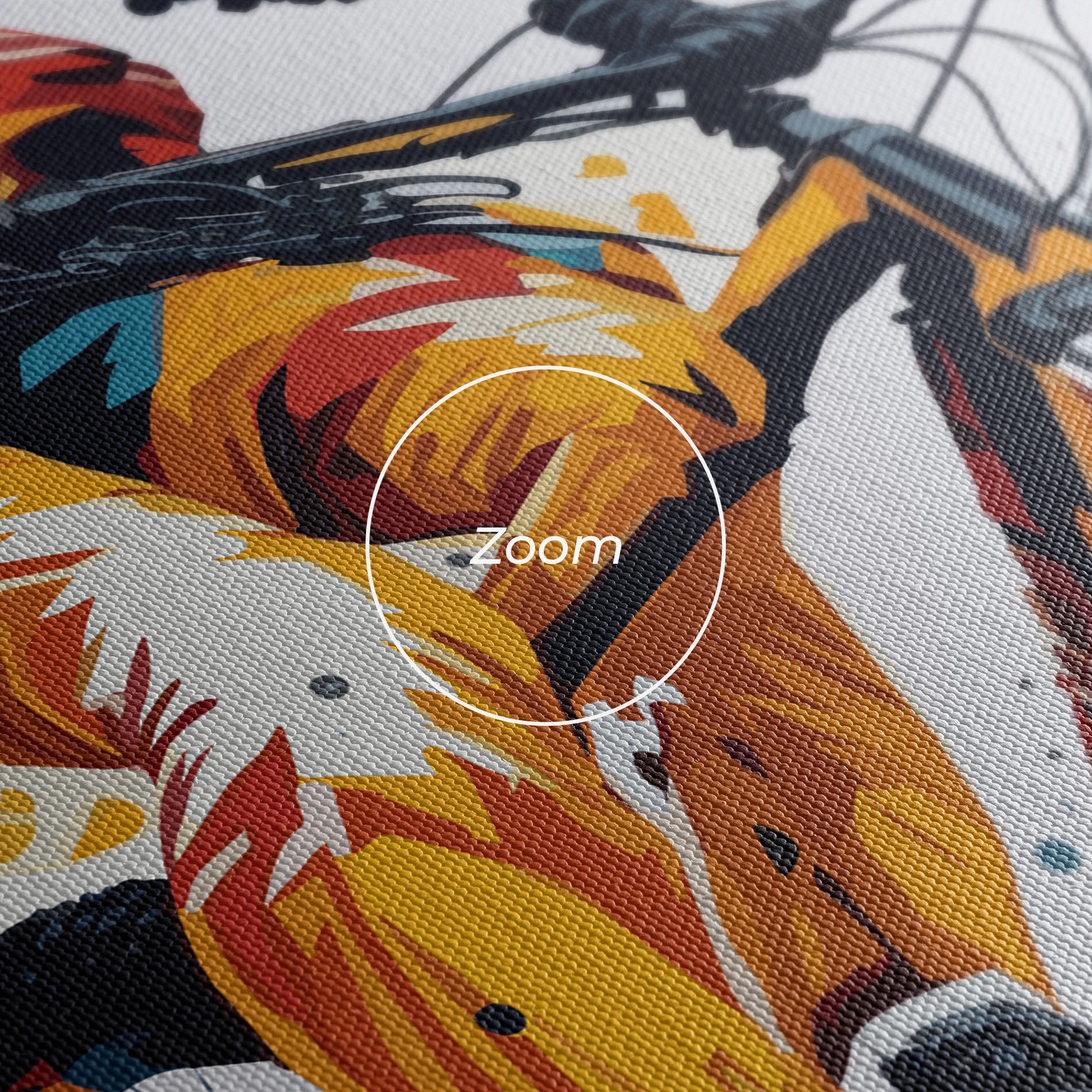 Yellow Bike Art mockup 3