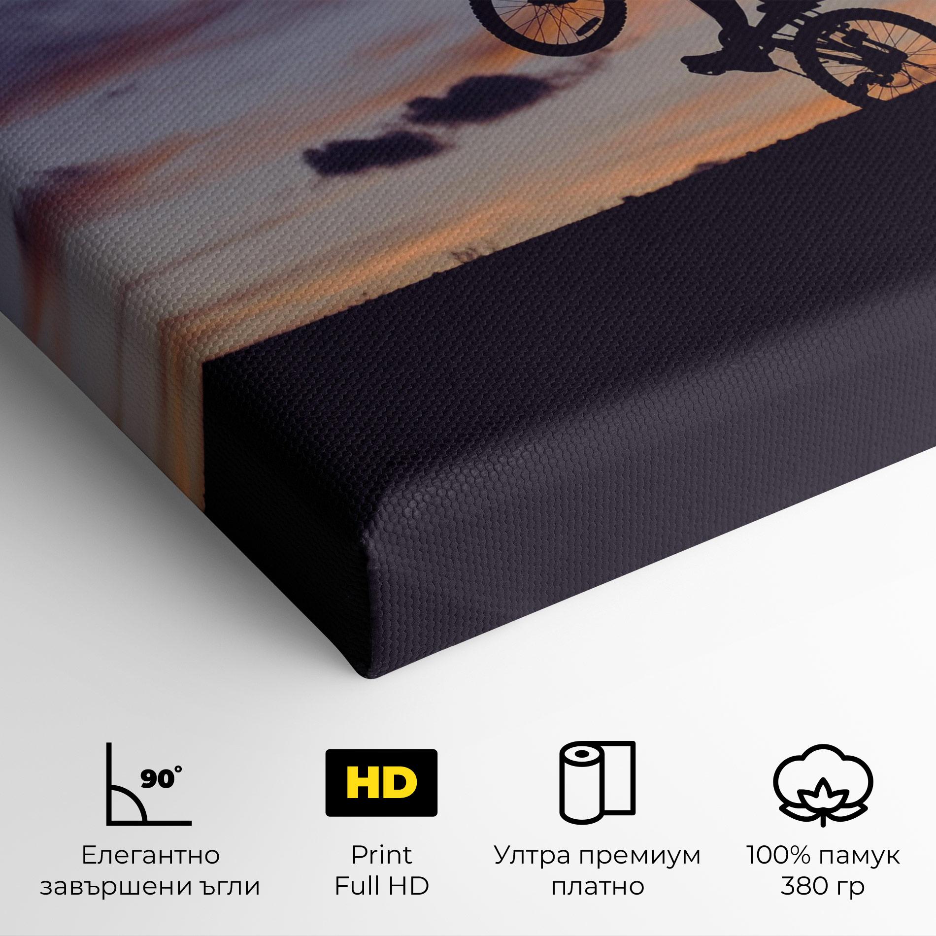 Картина на платно Spin Speed mockup 4