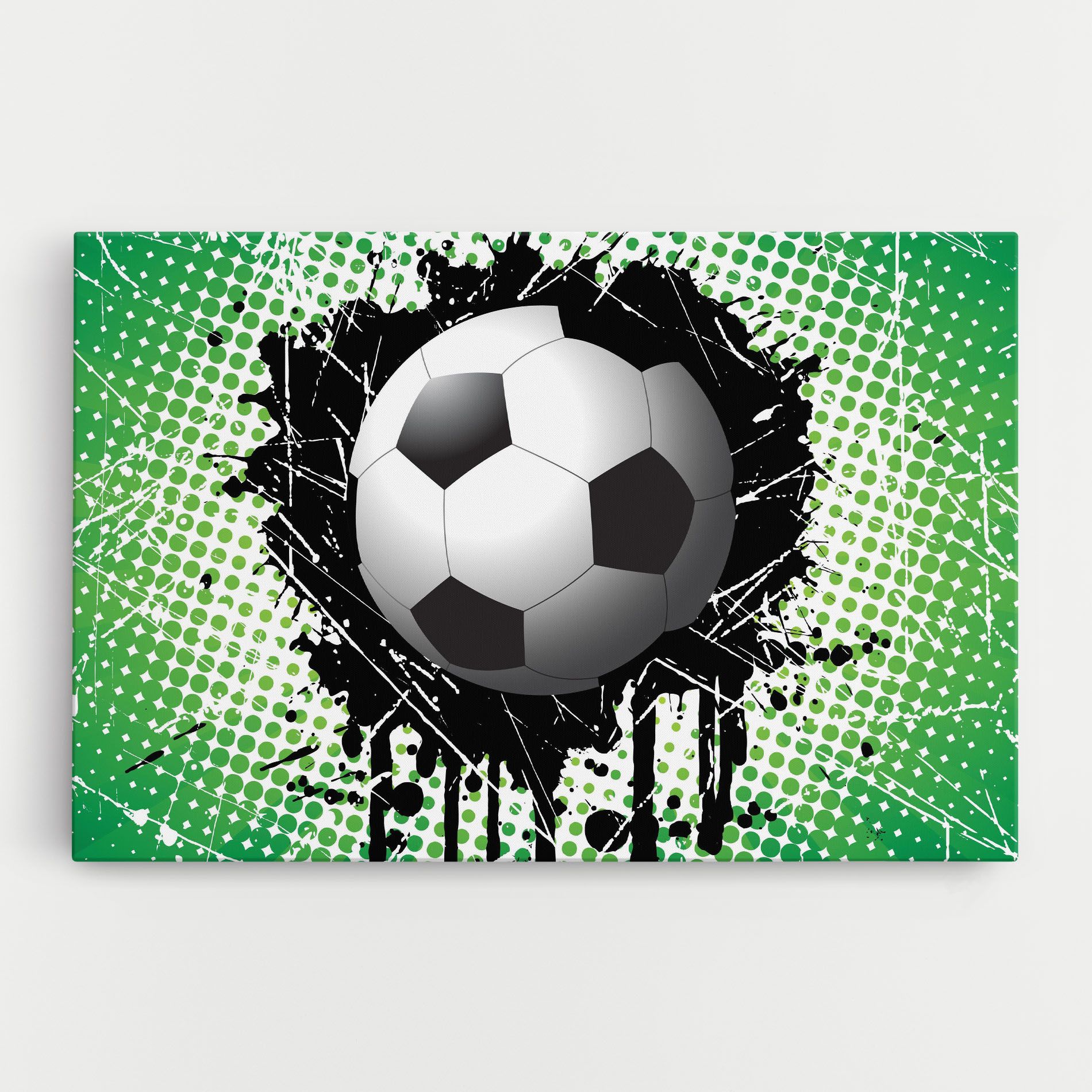 Green Black Football mockup 0