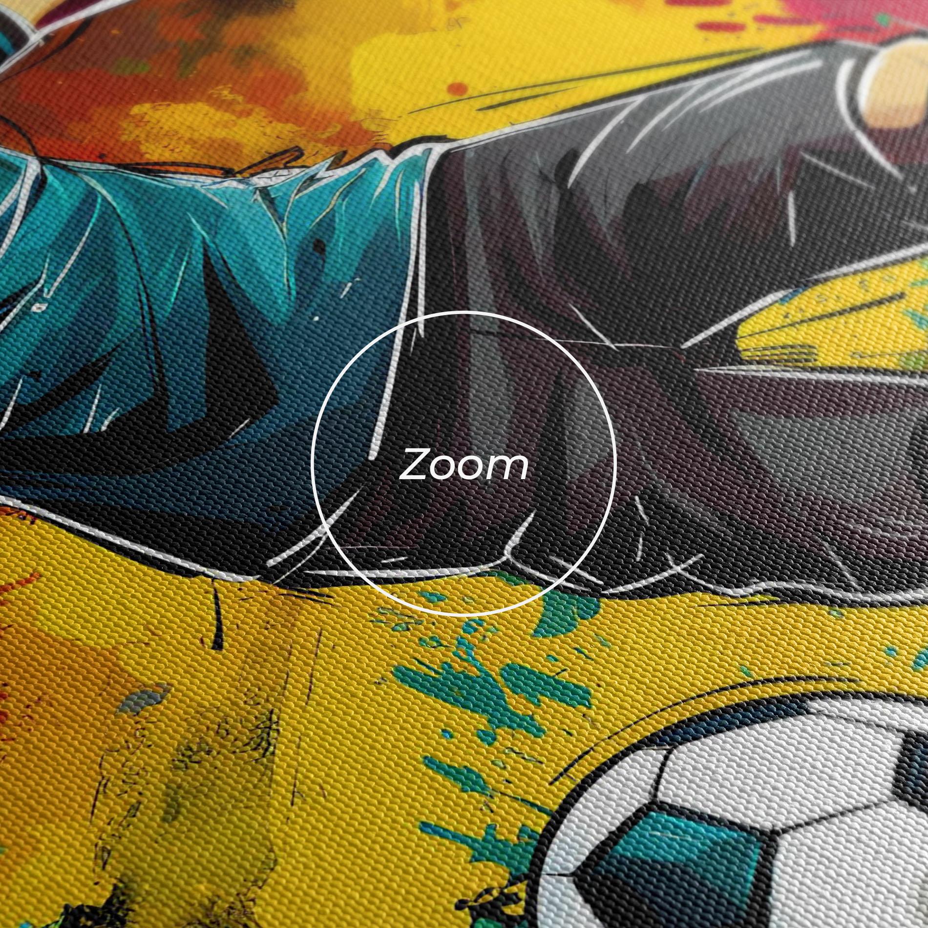 Картина на платно Foot Force mockup 3