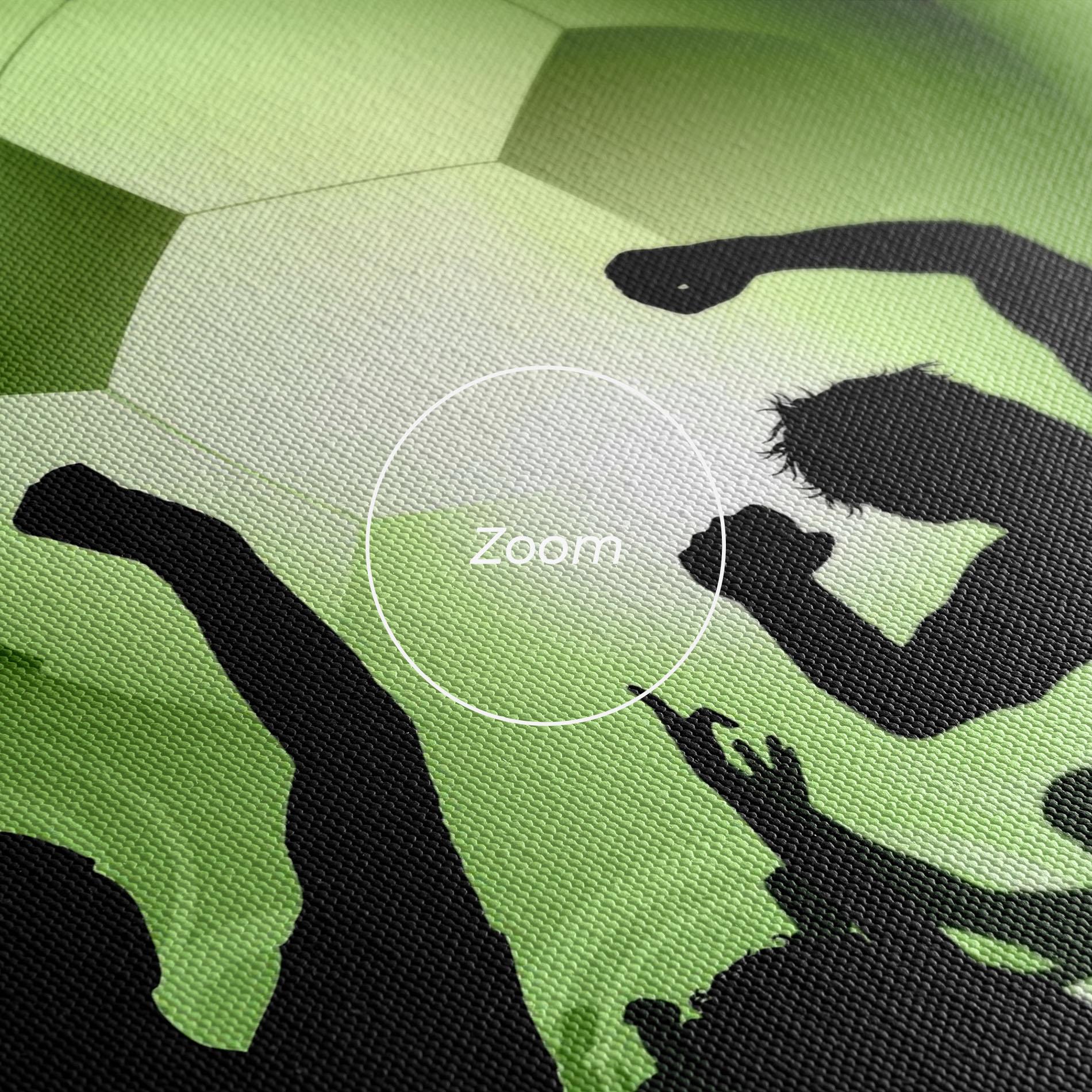 Картина на платно Football Crowd mockup 3