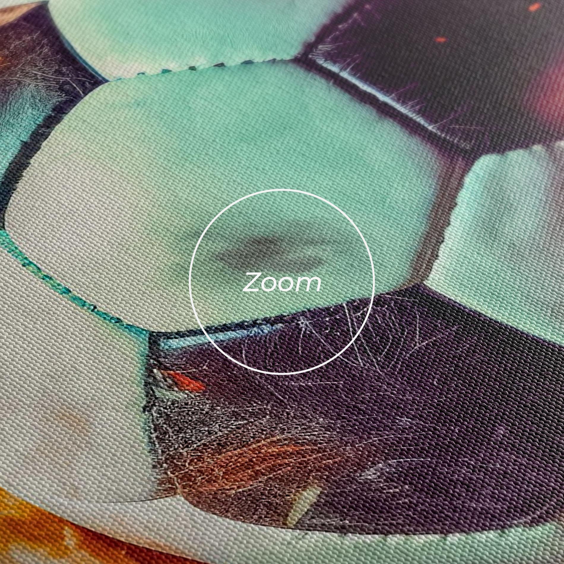 Картина на платно Football Explosion mockup 3